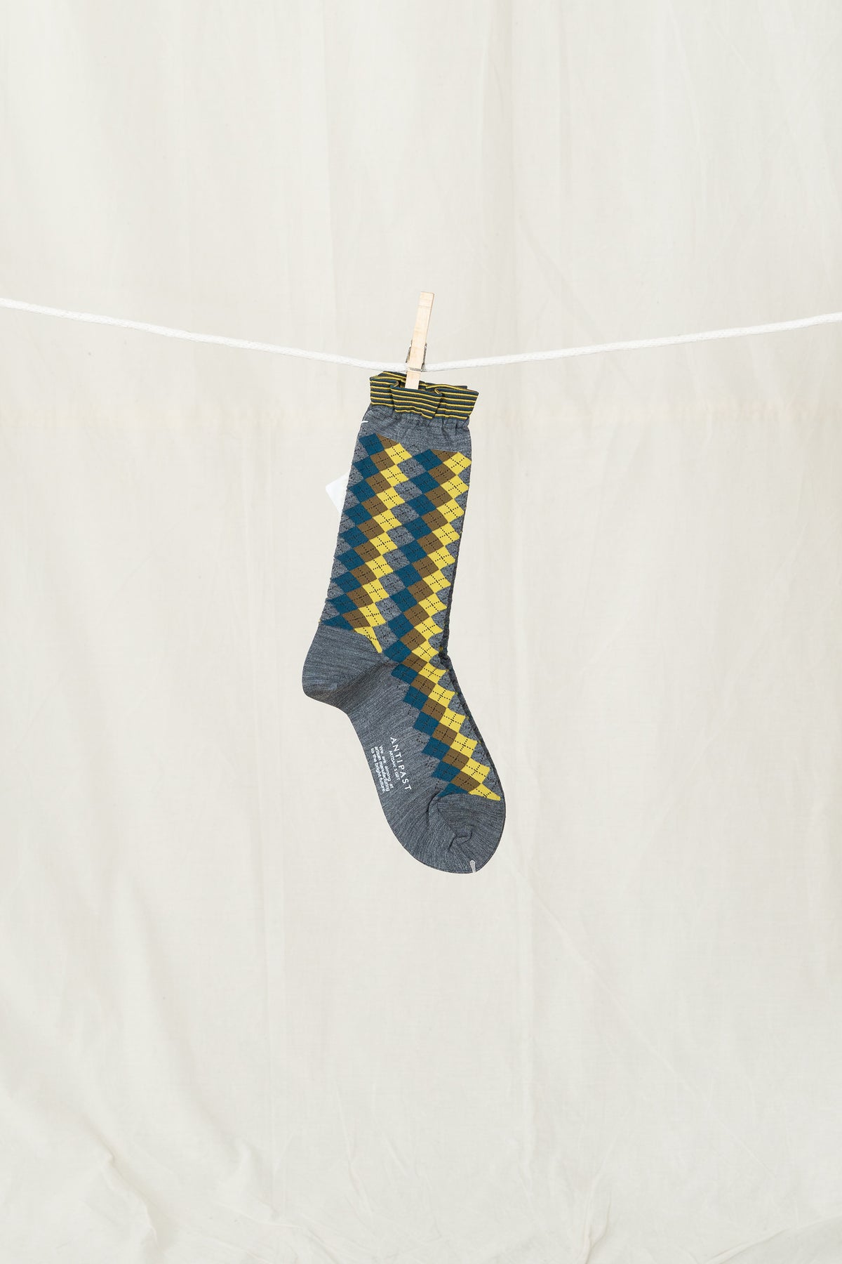 Antipast Argyles Women's Socks - Mix Grey