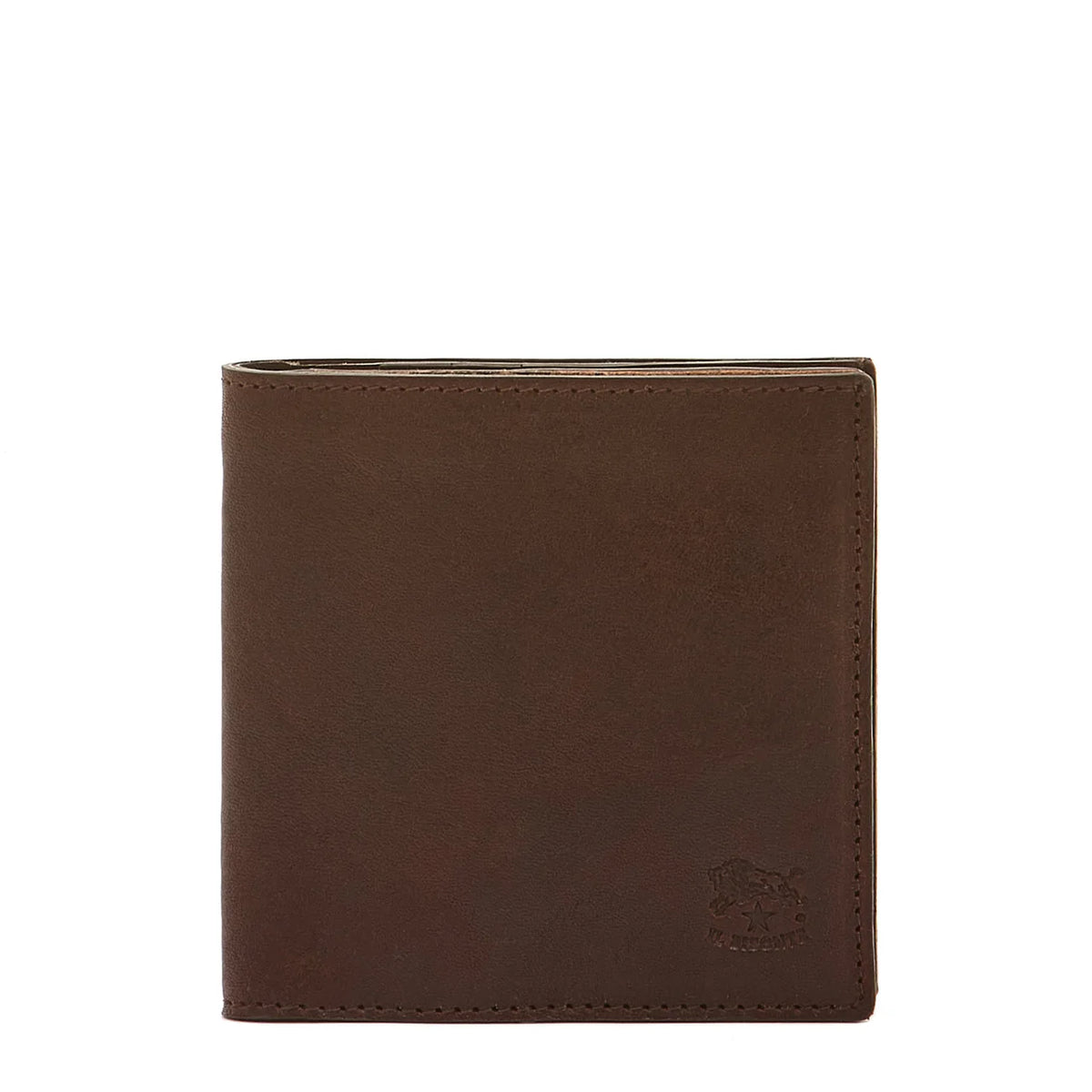 Il Bisonte Galileo Bi Fold Wallet- Coffee