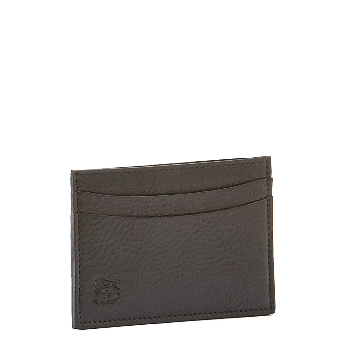 Il Bisonte Classic Card Case in Black