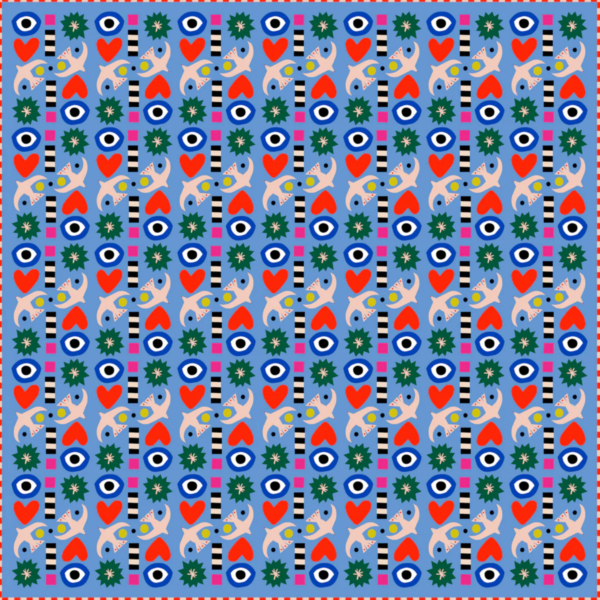 MUR Eye Love Birds Bandana