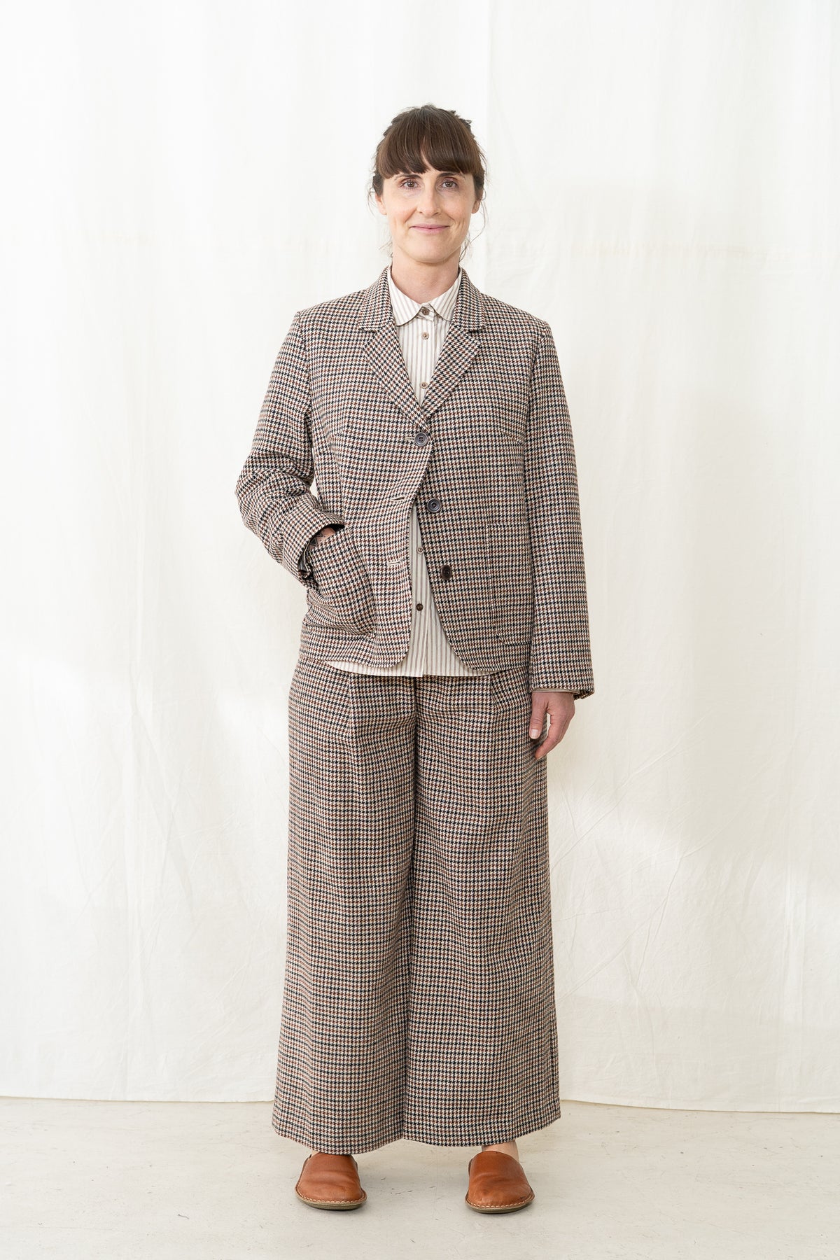 SARAHWEAR Gun Club Check Jacket
