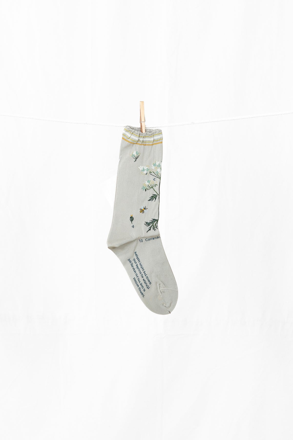 Antipast Botanical XII Women's Socks -Sage