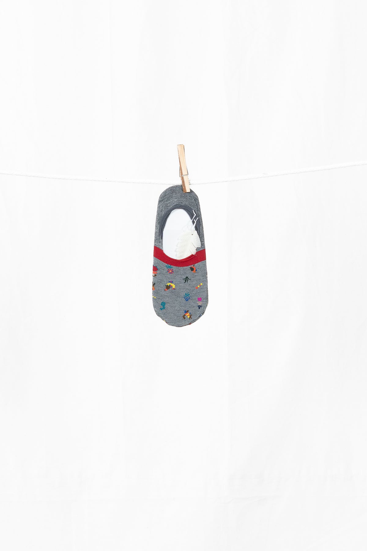 Antipast Cactus Town Cover Women's Socks - Mixed Grey