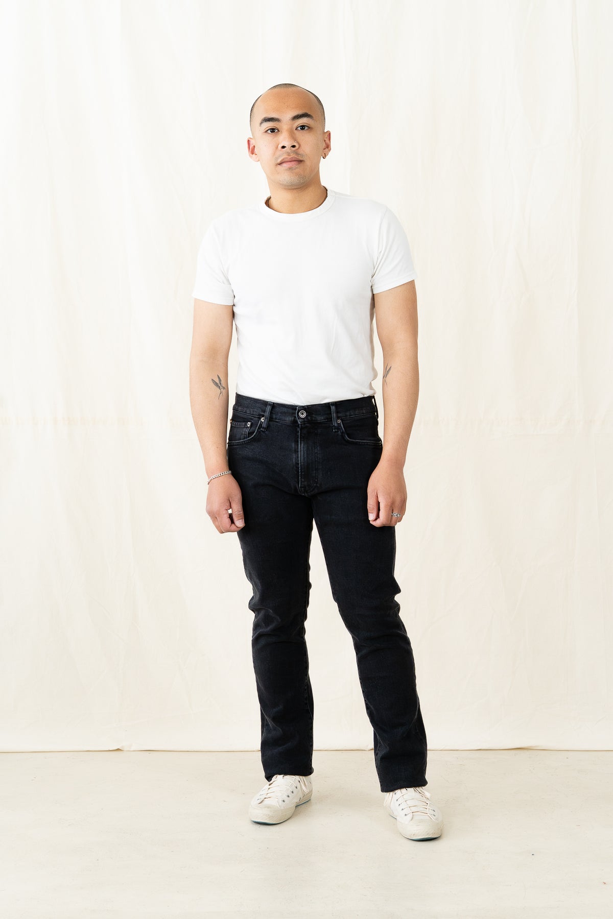 C.O.F. Studio M8 Straight Comfort Used Black Jean