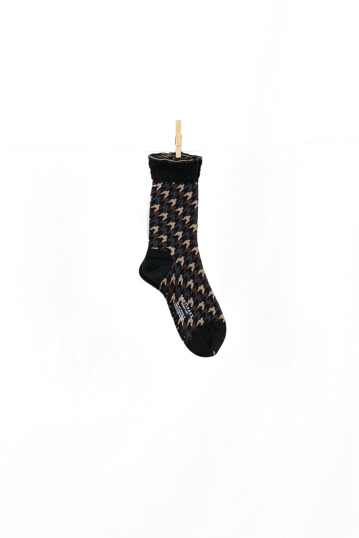 Antipast Chidori Women's Socks - Black