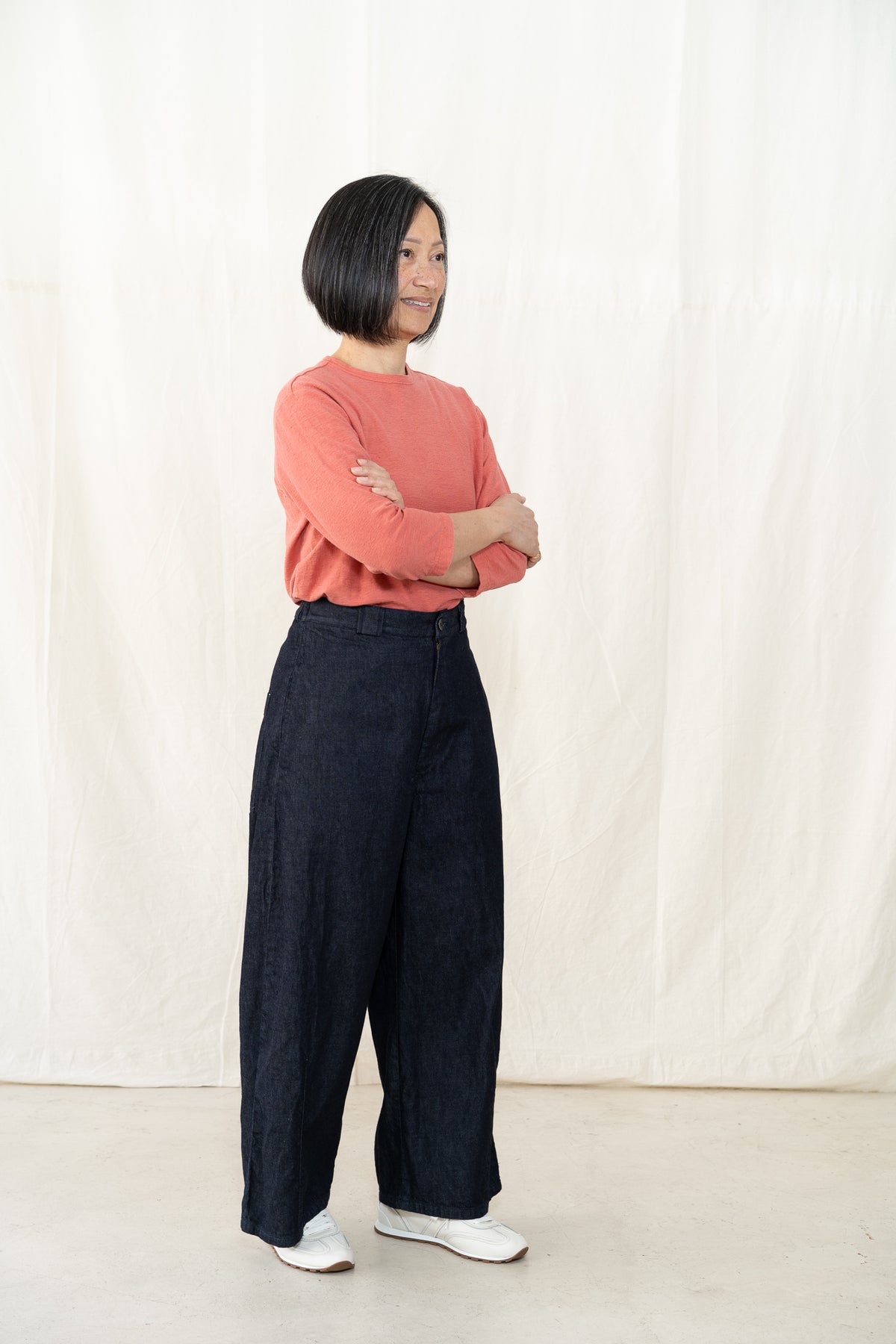 SARAHWEAR Denim Tulip Pant