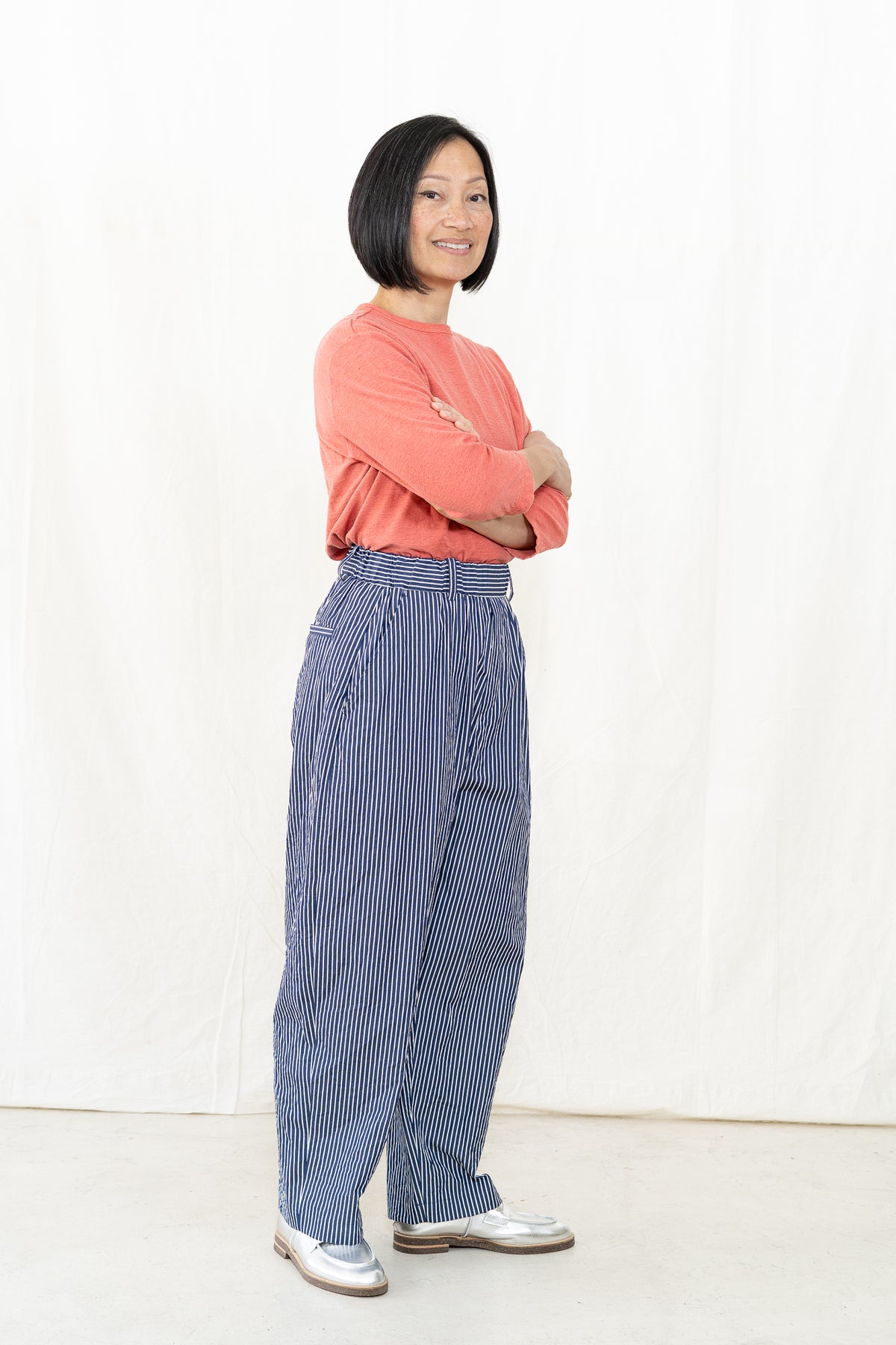 NICHOLSON & NICHOLSON RITO Striped Pants