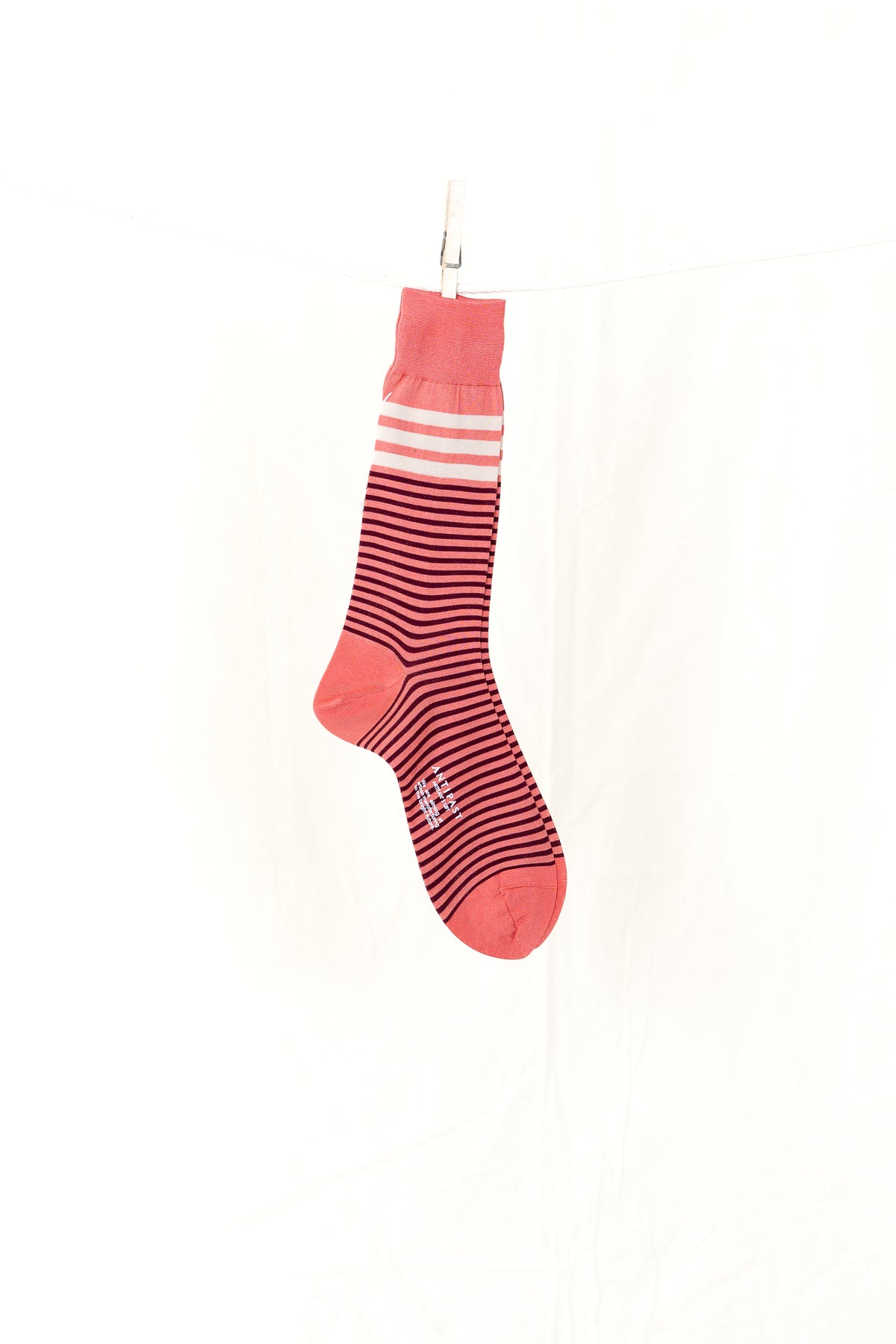 Antipast Color Border Men's Sock