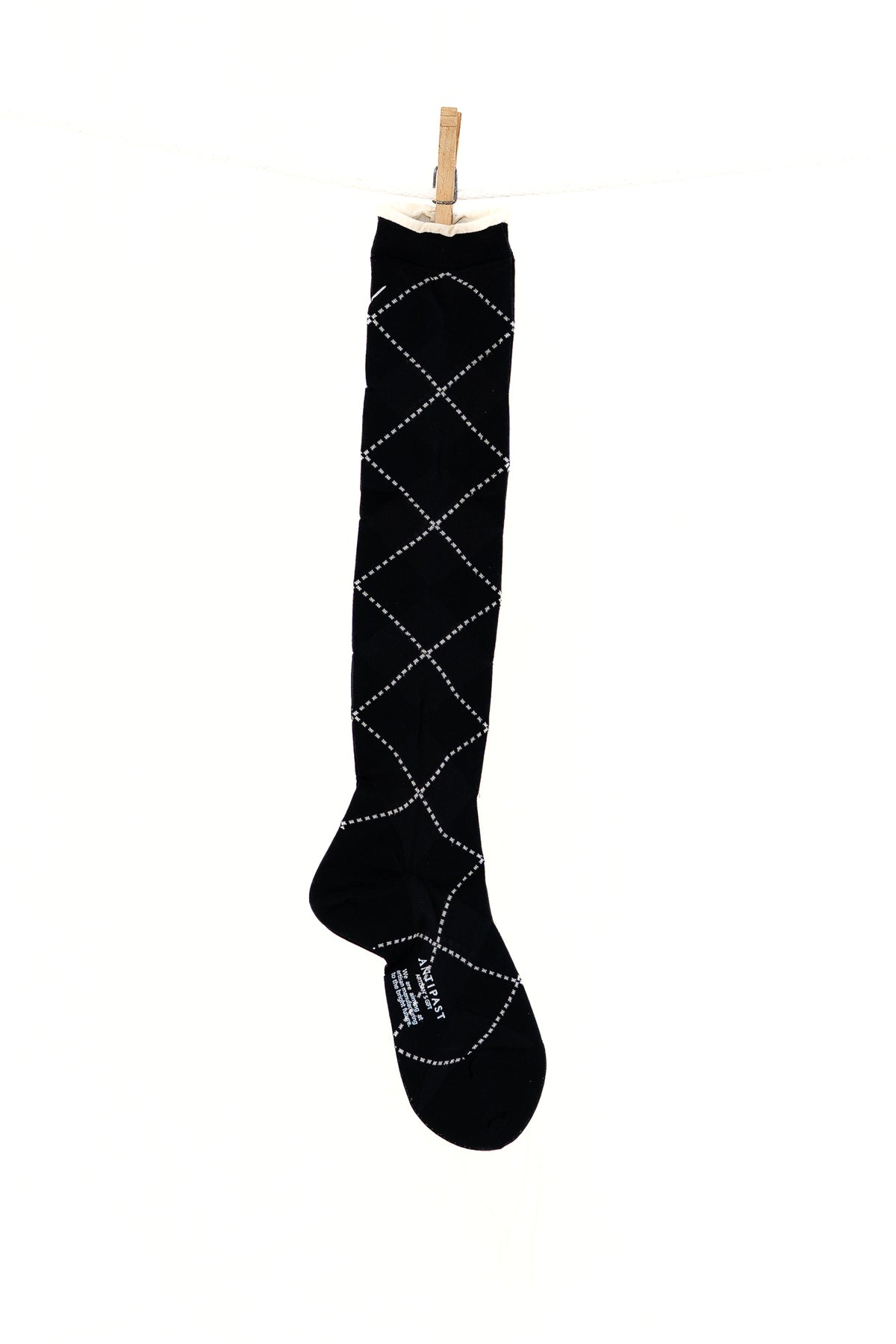 Antipast See Through Argyle Women's Knee High Socks
