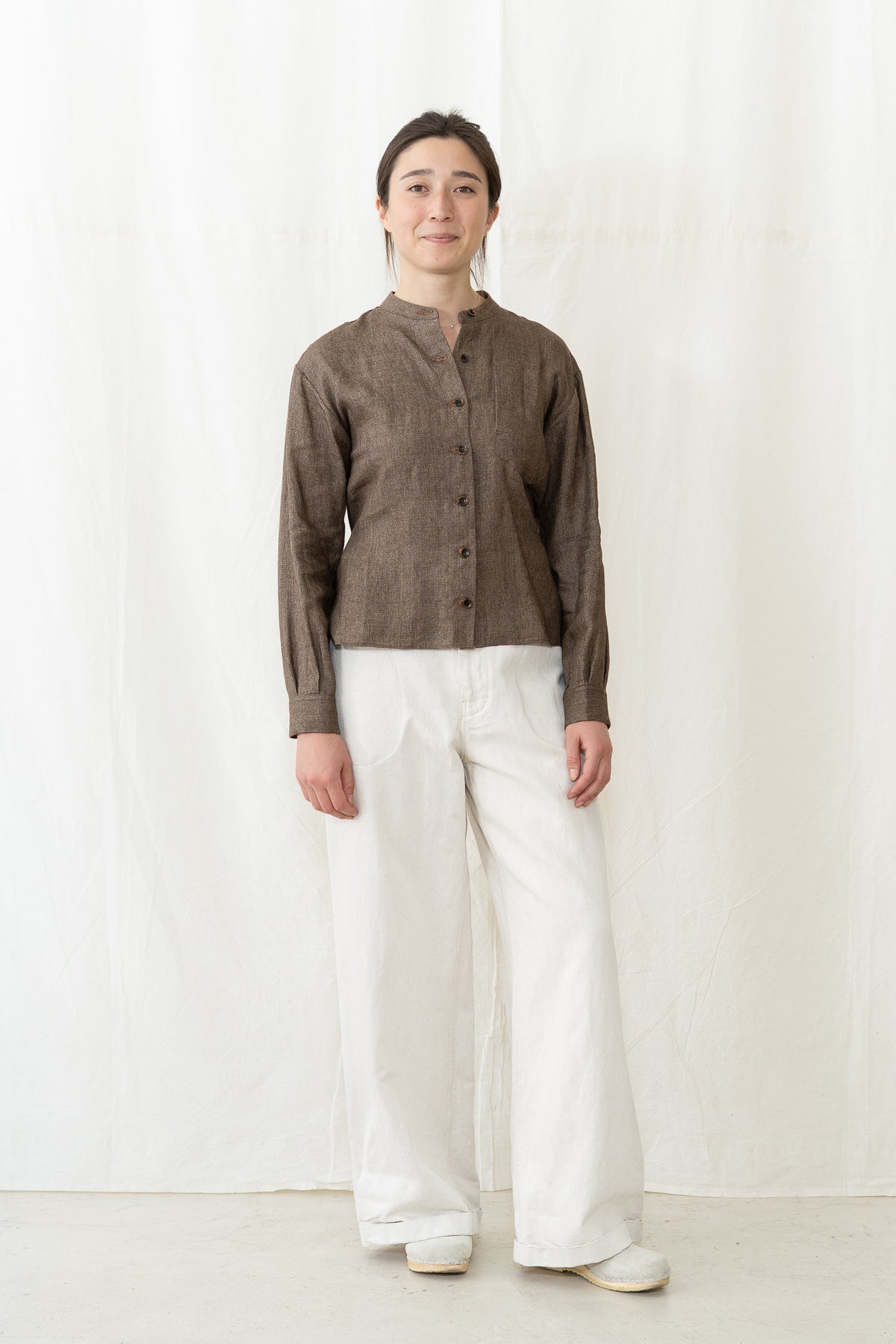 HYE SUN MUN Edith Belted Shirt