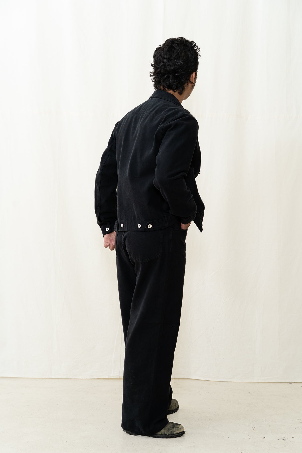 HANSEN Cosmo Jacket in Washed Black