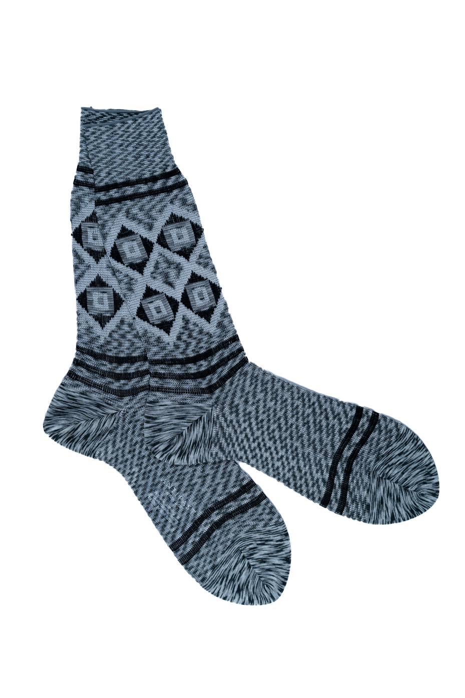 Antipast Men's Melange Jacquard Socks