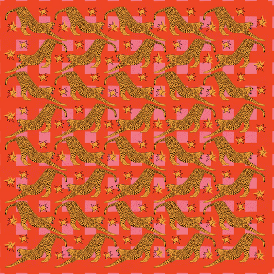 MUR Cheetah Pink Bandana