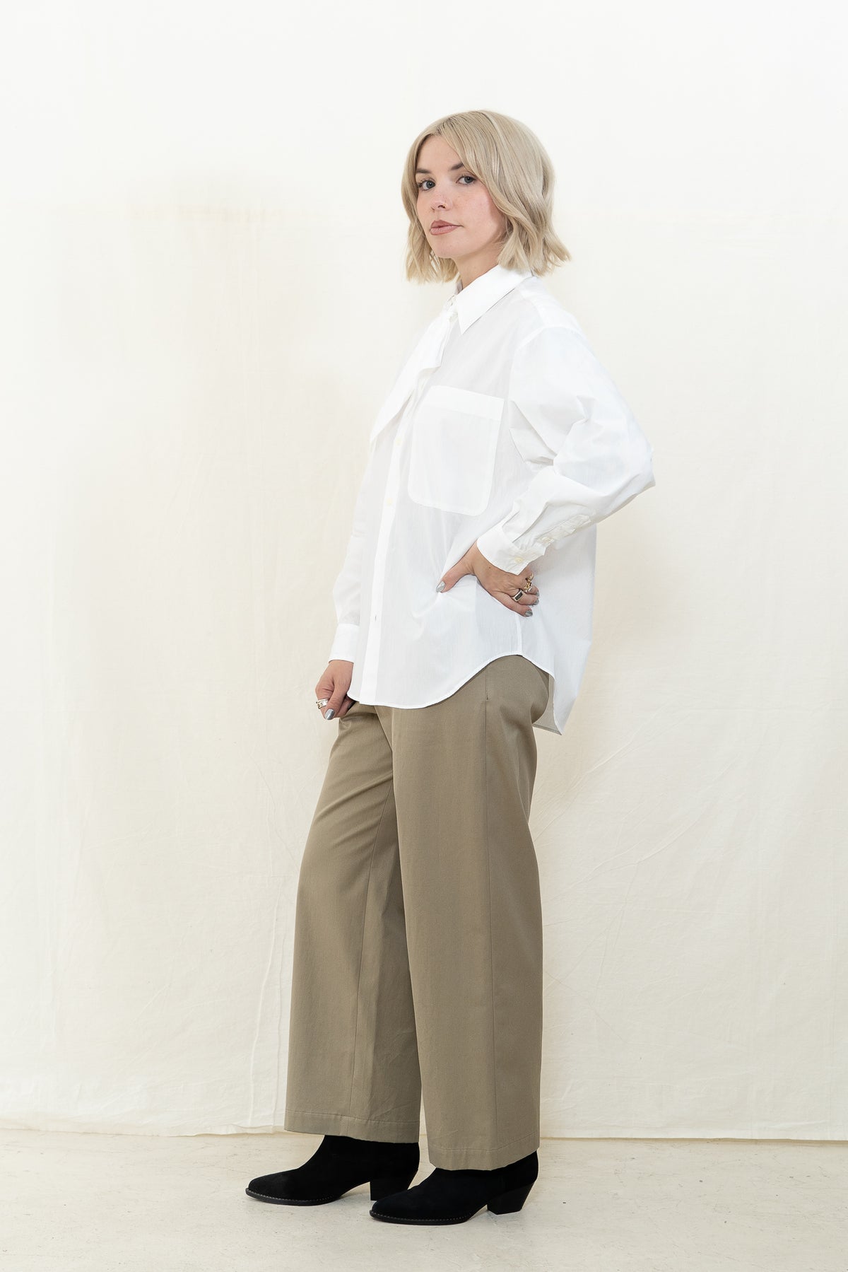 NICHOLSON & NICHOLSON Elen White Top