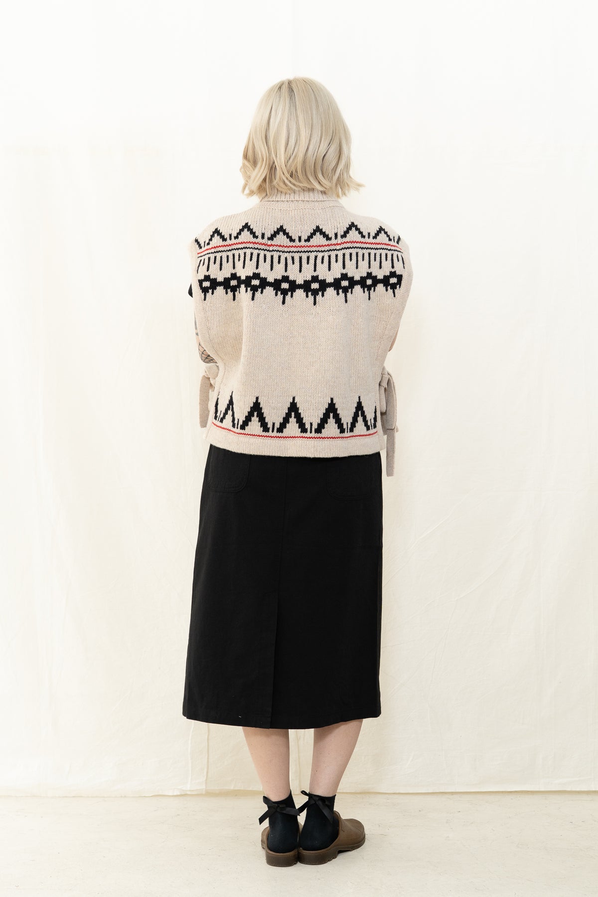 Beaumont Organic Kanon-Sue Cream Fair Isle