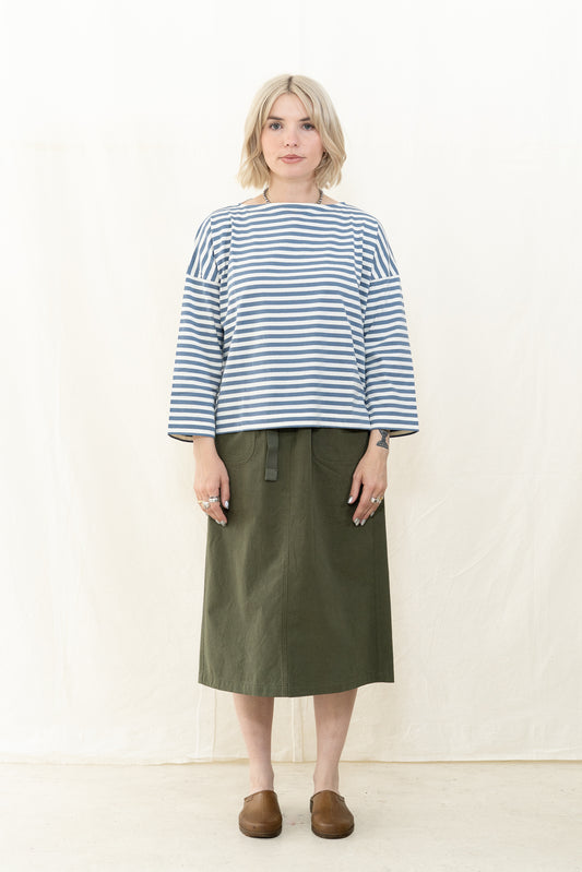 Beaumont Organic Leia-Sue in Pewter and Off White