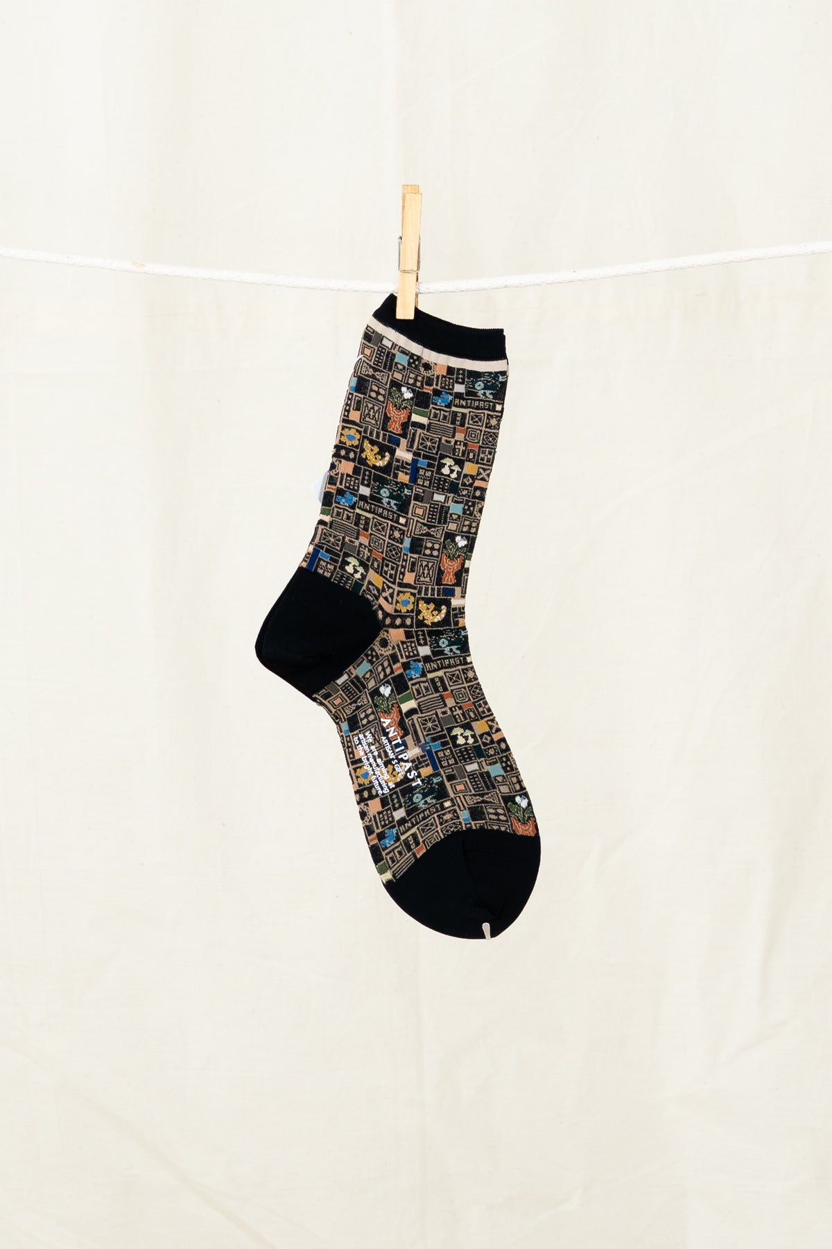 Antipast Women's Mosaic Tile Socks