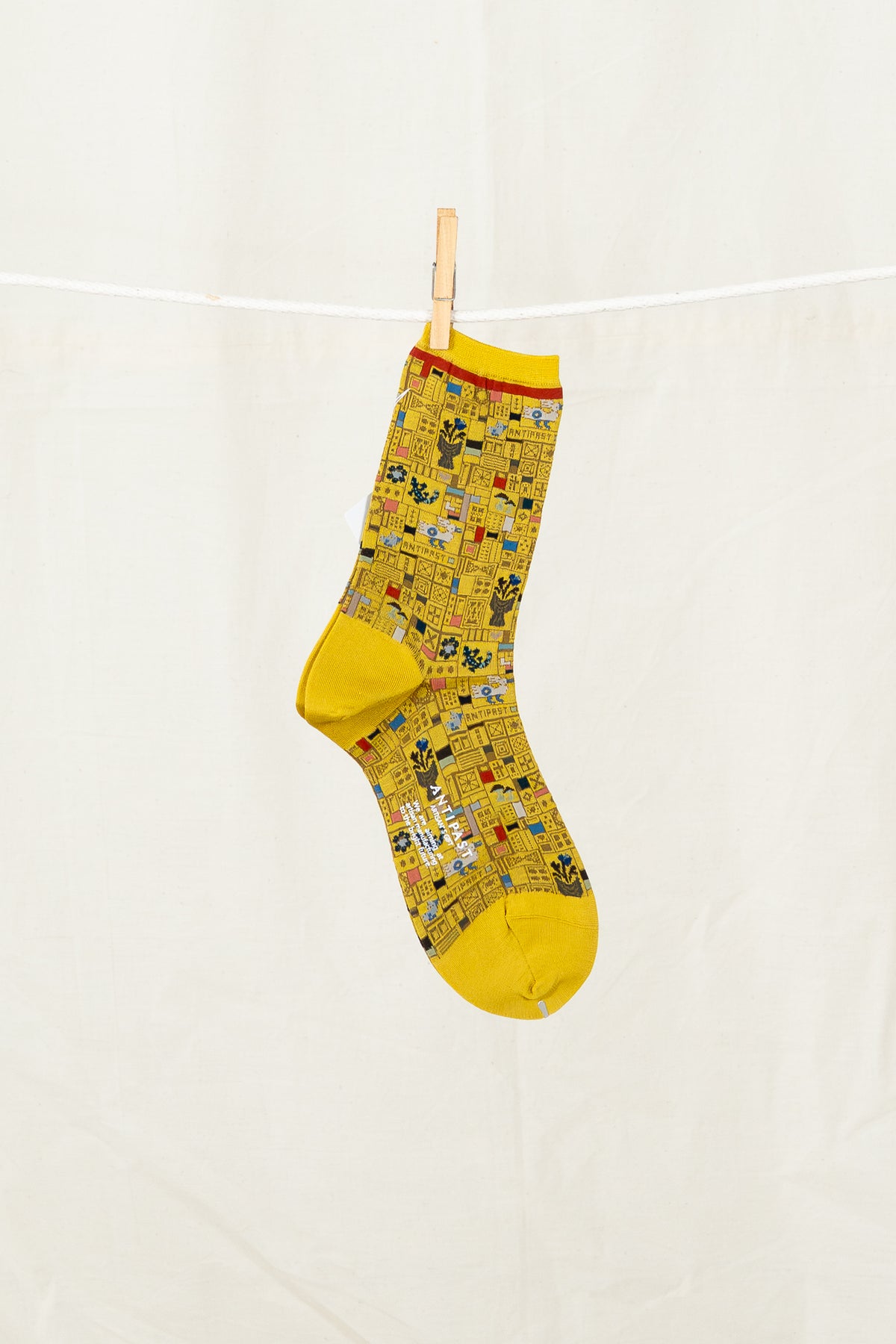 Antipast Women's Mosaic Tile Socks