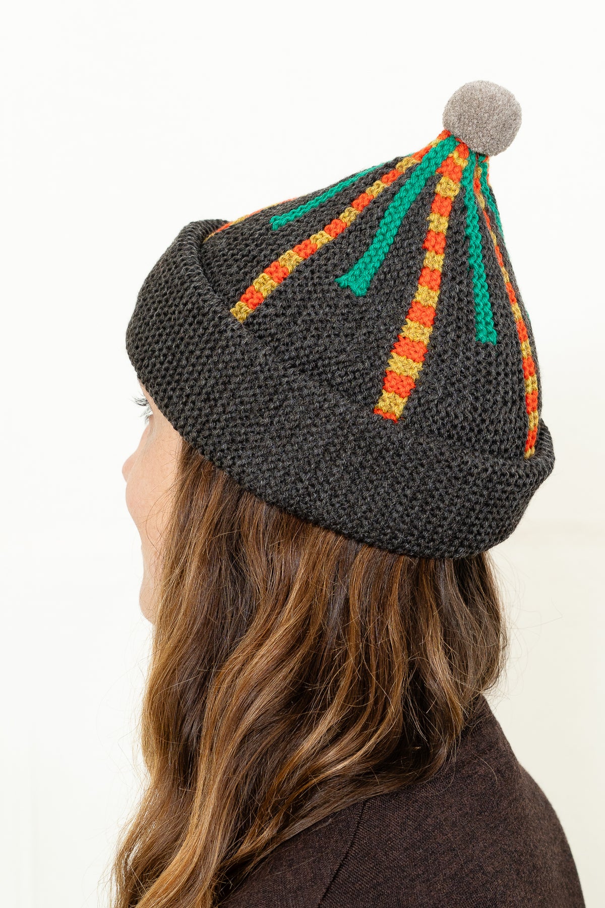 DEGEN Star Beanie in Walnut