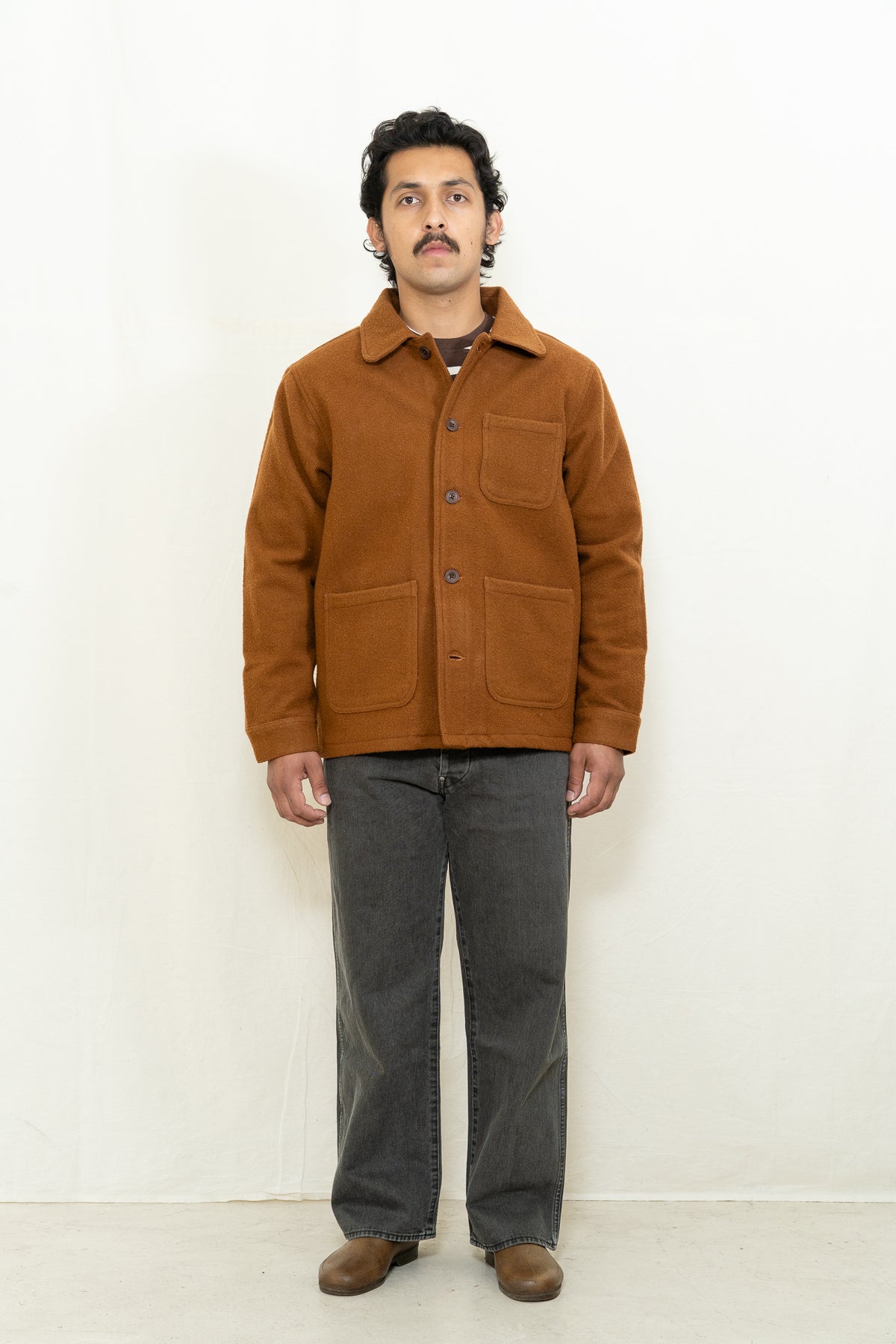 Far Afield Station Jacket in Brown