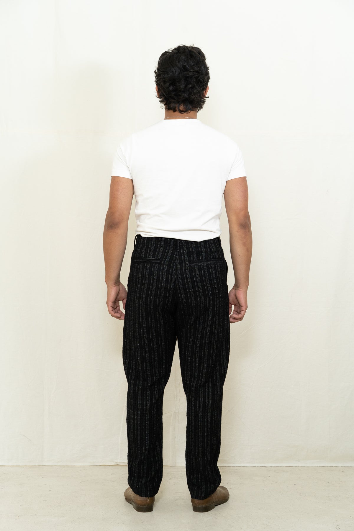 HANSEN Trygve Pant in Black 'n' White