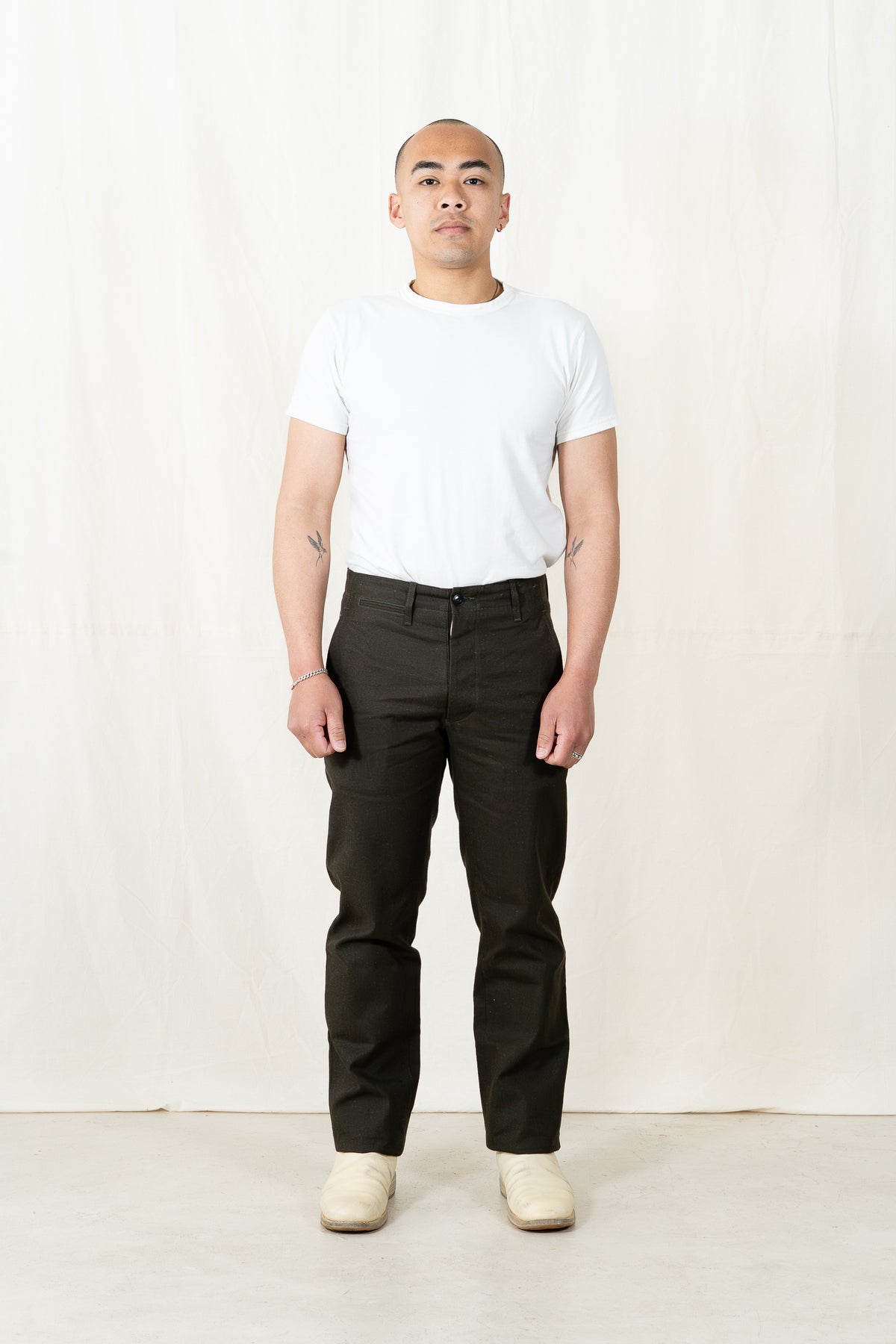 Blue Blanket P23 IT 19 Classic Military Trouser