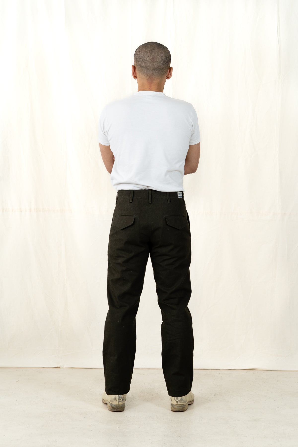 Blue Blanket P23 IT 19 Classic Military Trouser