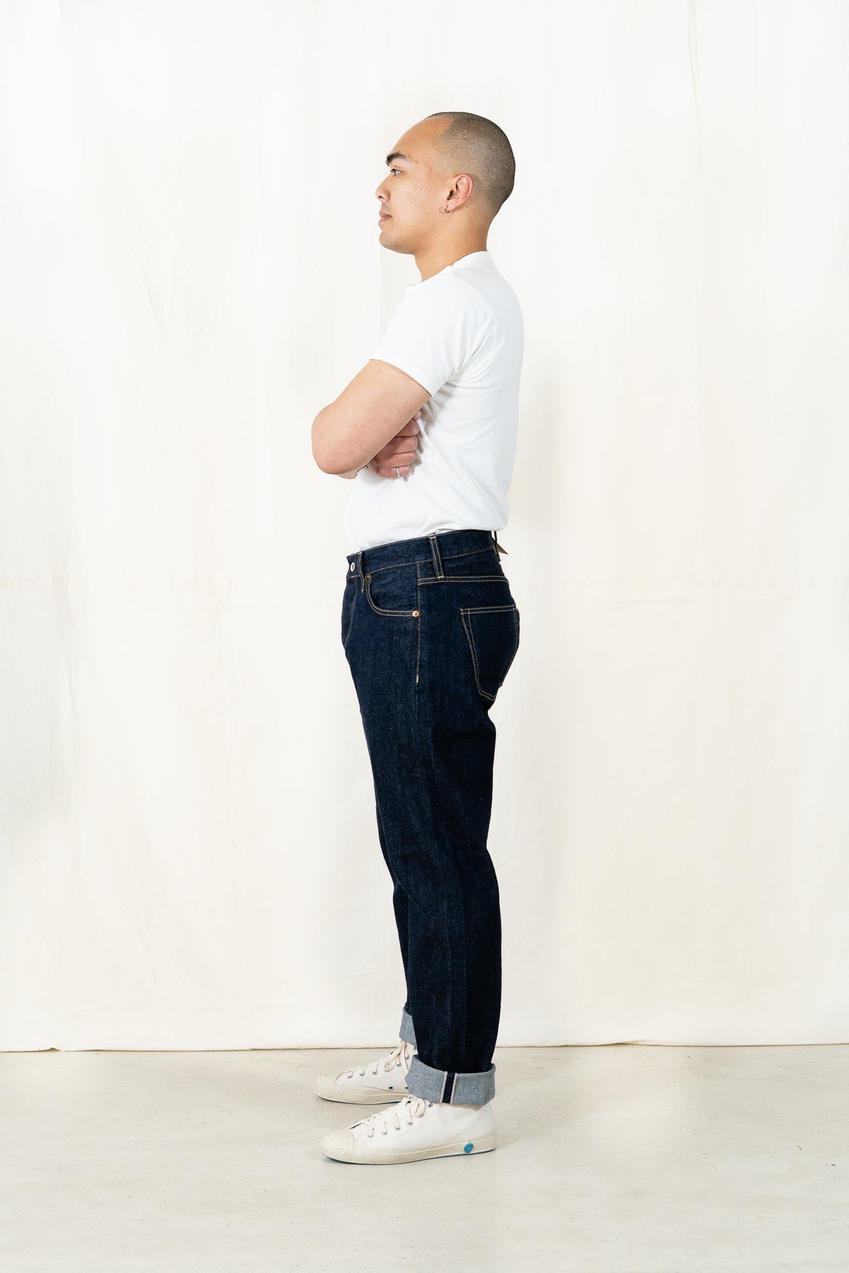 C.O.F. Studio M5 Straight Kuroki Rinsed Denim