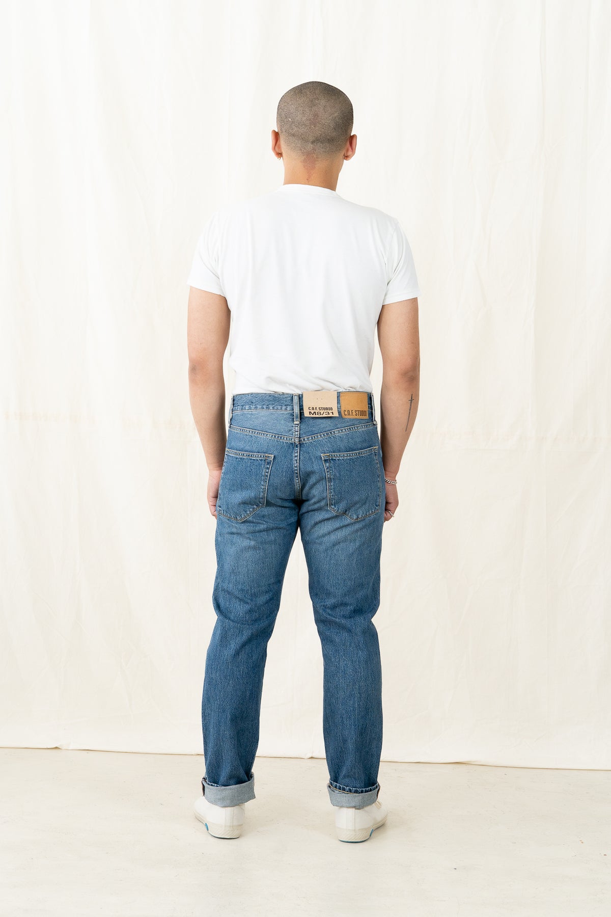 C.O.F. Studio M8 11oz Denim Authentic Aged