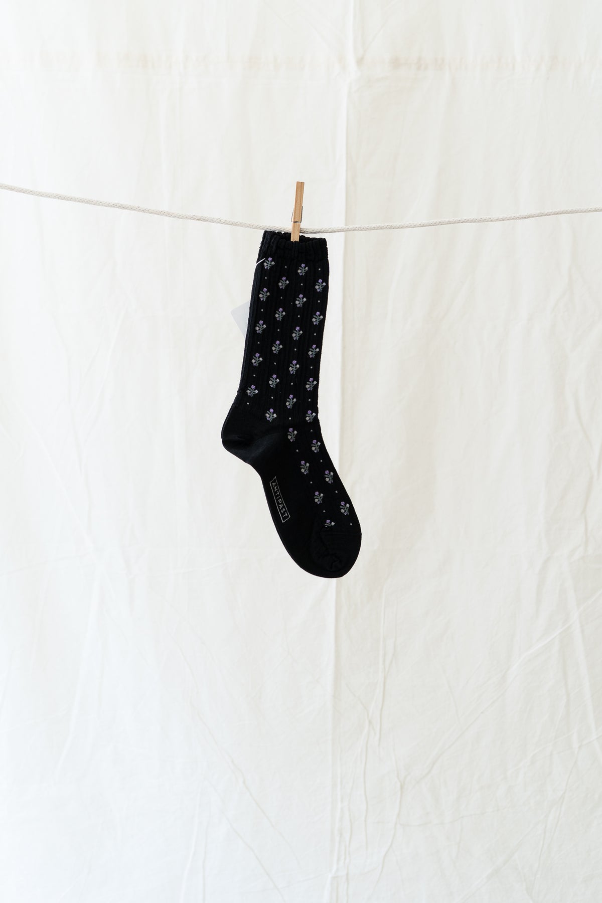 Antipast Flower Stripe Women's Socks