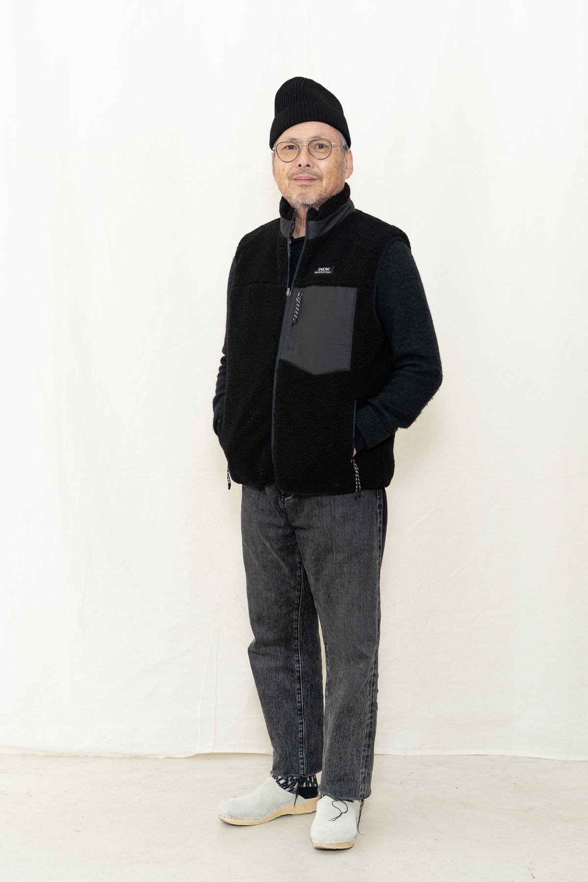 TAION Mountain Reversible Down x Boa Vest