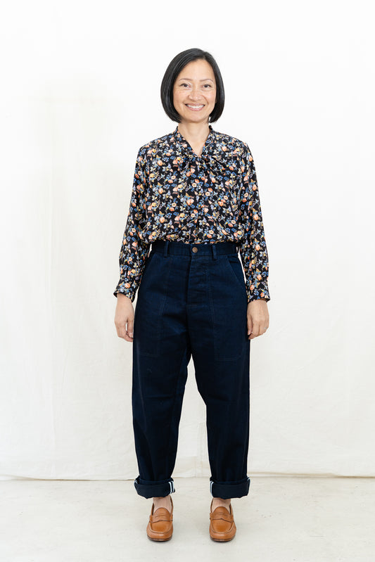 HYE SUN MUN Cotton Garden Pants