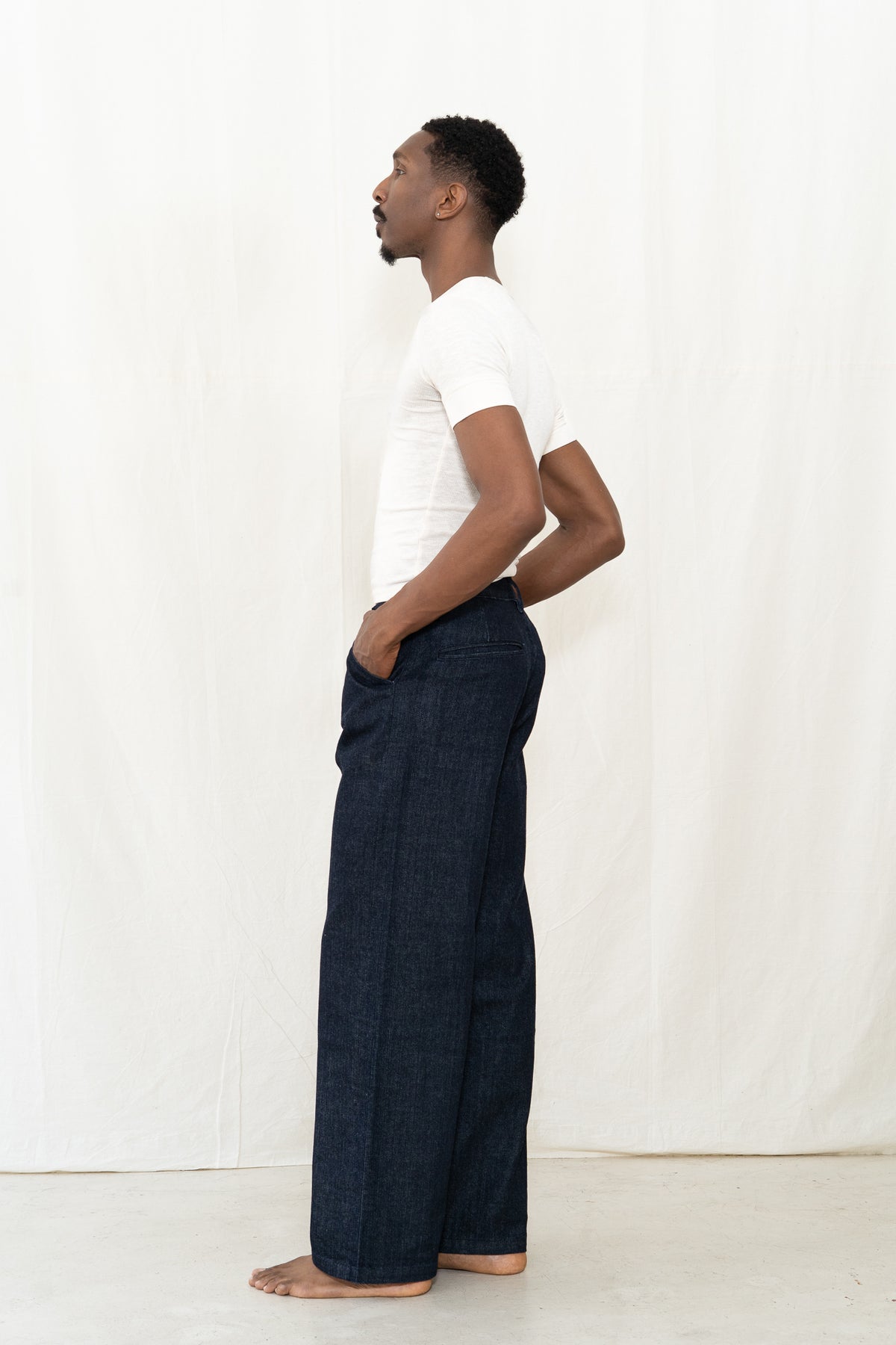 EDWIN Uni Wide Indigo Trouser