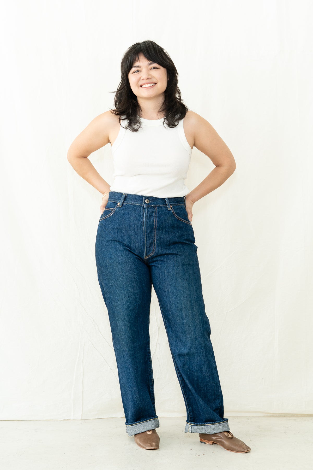 Chimala Monroe Jean – Dark Wash