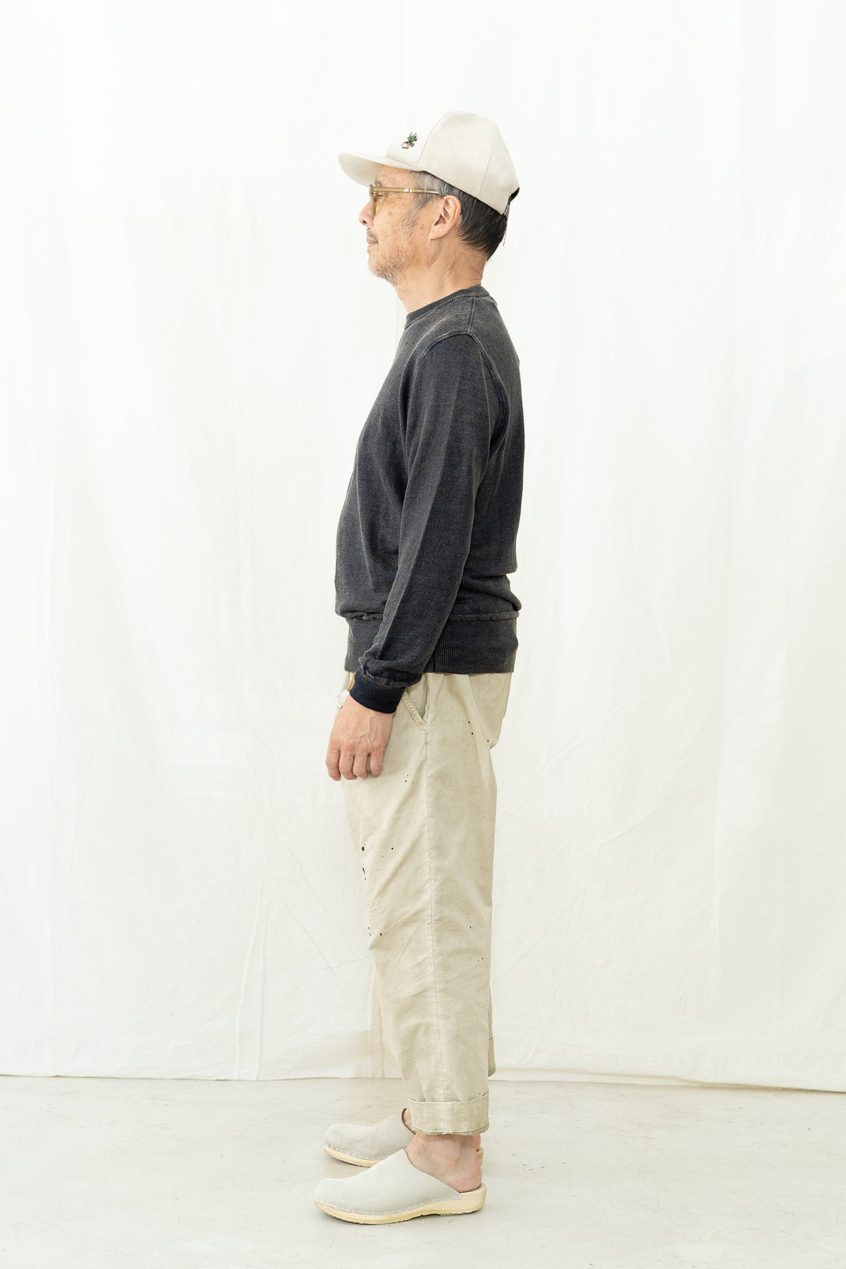GRP PL10 Linen Crewneck Sweater