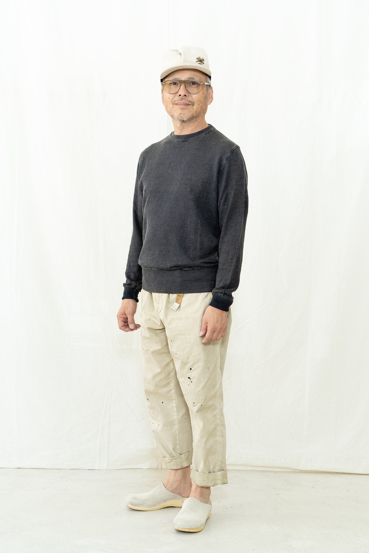 GRP PL10 Linen Crewneck Sweater