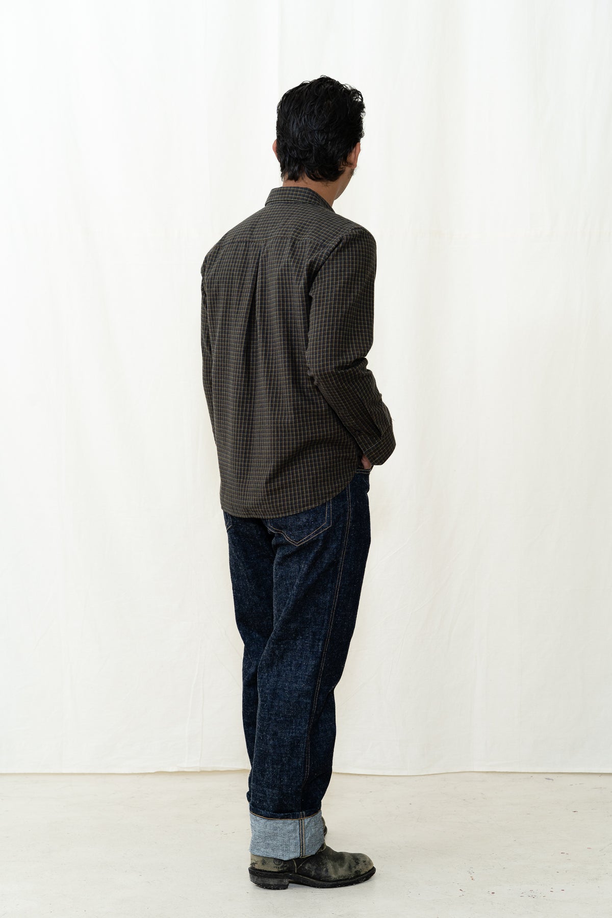 HANSEN Raymond Shirt in Dark Check