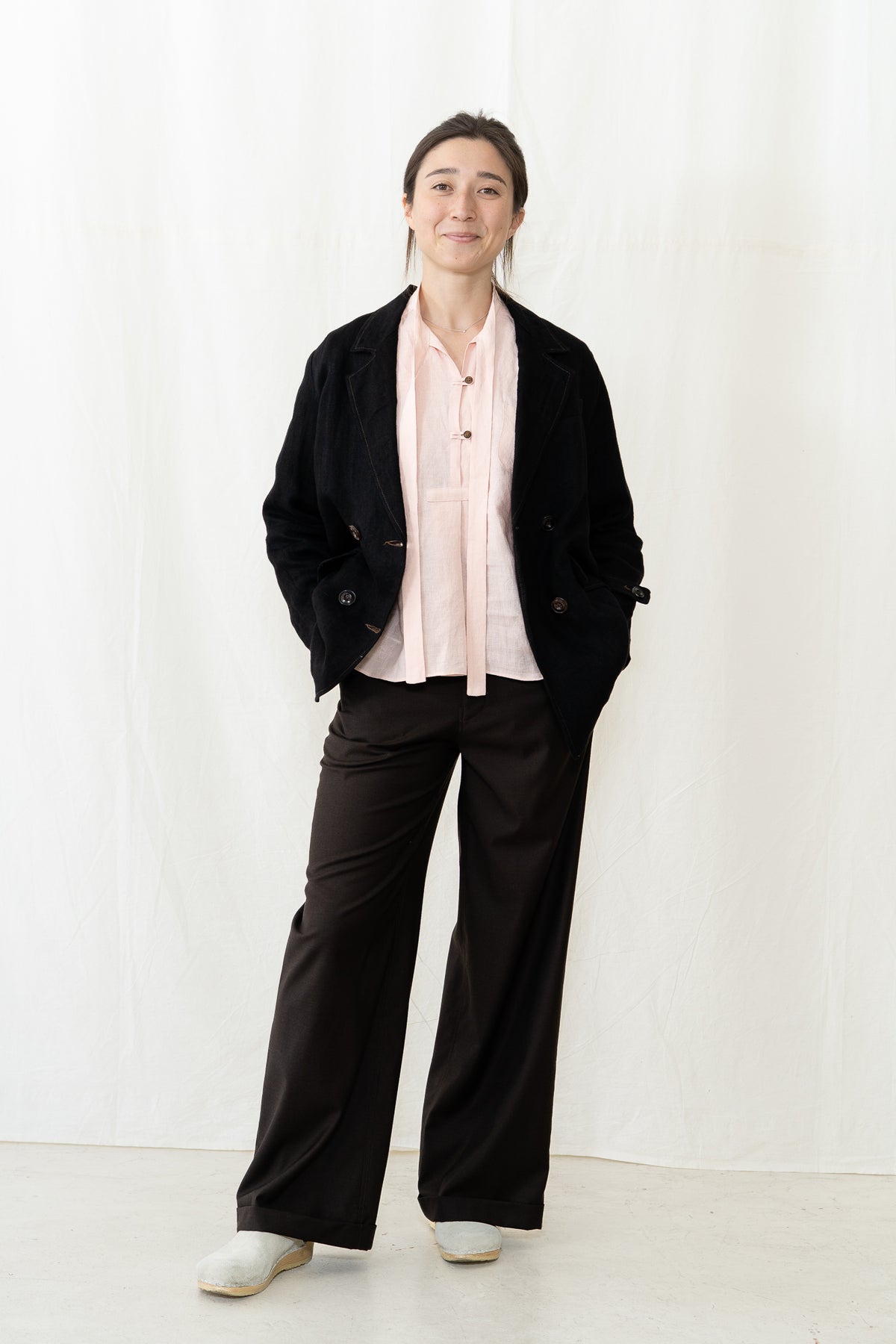 HYE SUN MUN Blanchette Blazer in Black