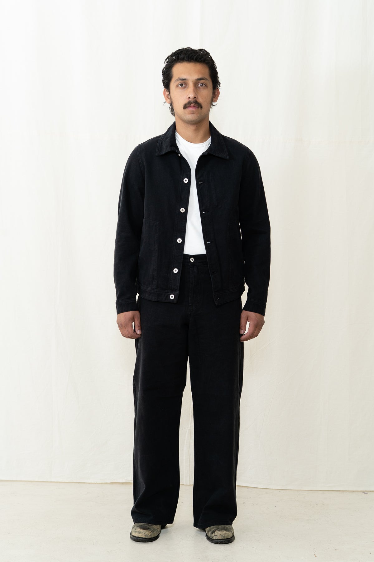 HANSEN Cosmo Jacket in Washed Black