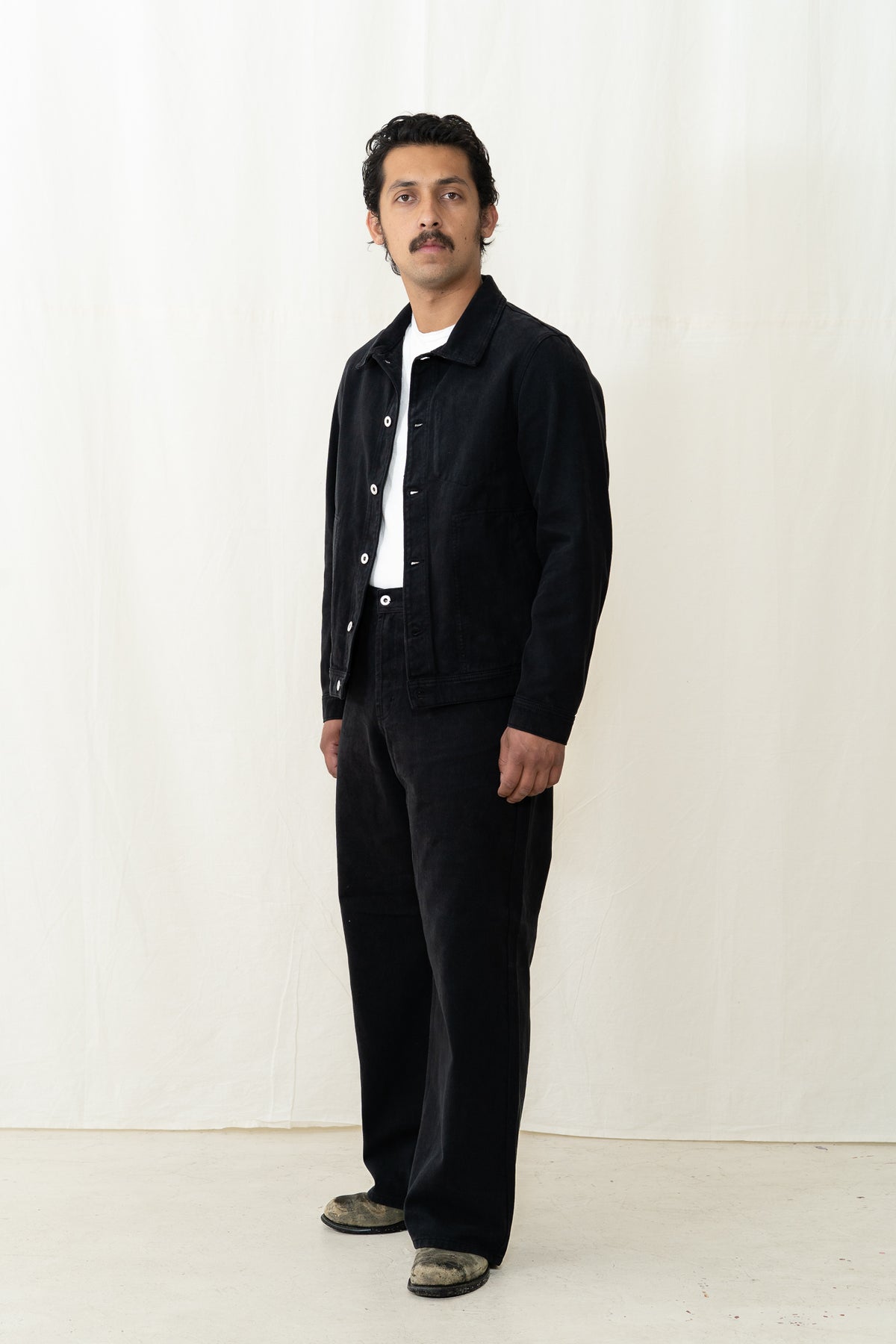 HANSEN Cosmo Jacket in Washed Black