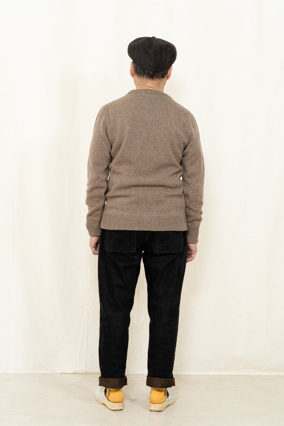 GRP TEC RA7  Crewneck Sweater in Mouline
