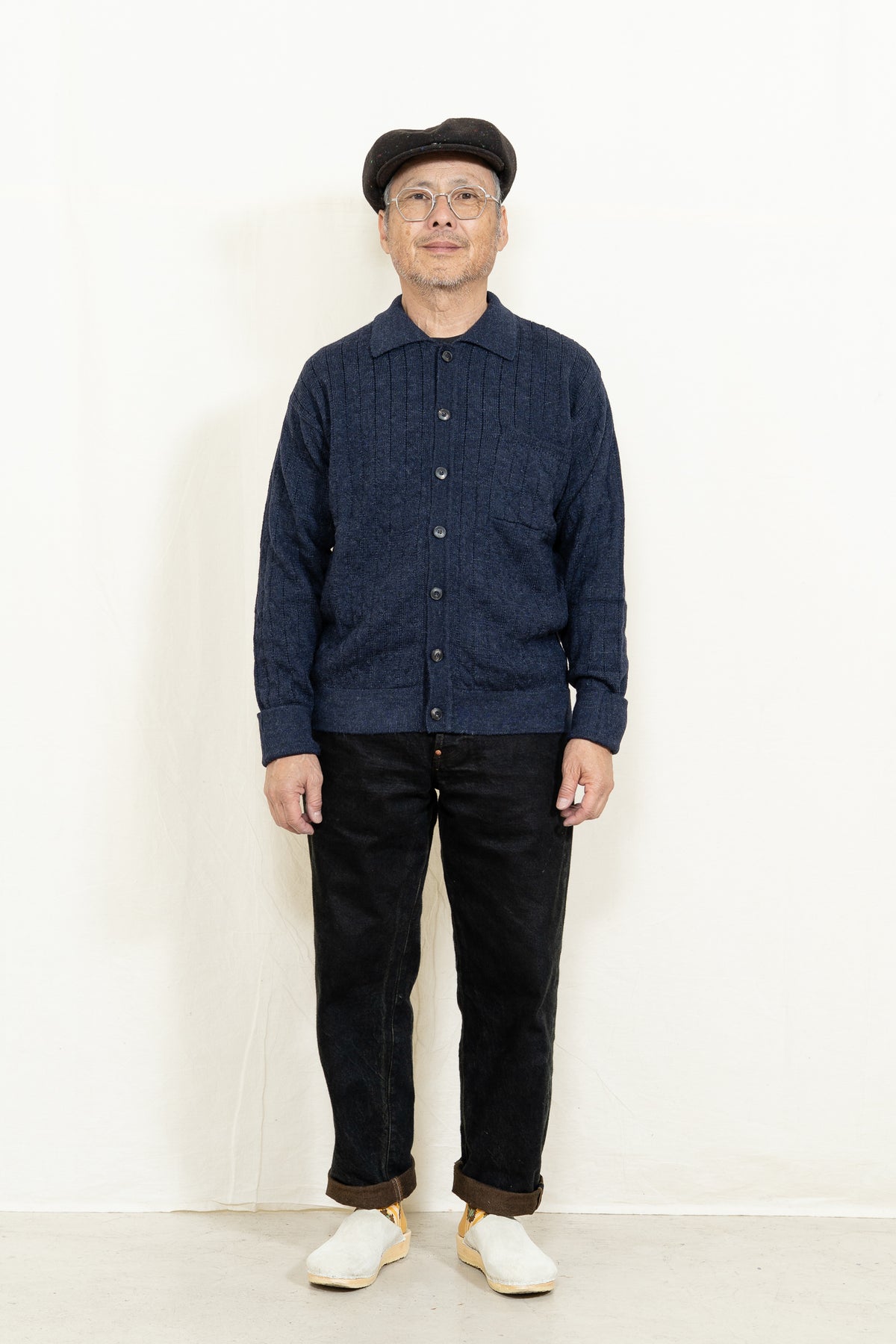 Casa Isaac ART. CC19 Knitted Shirt in Blue