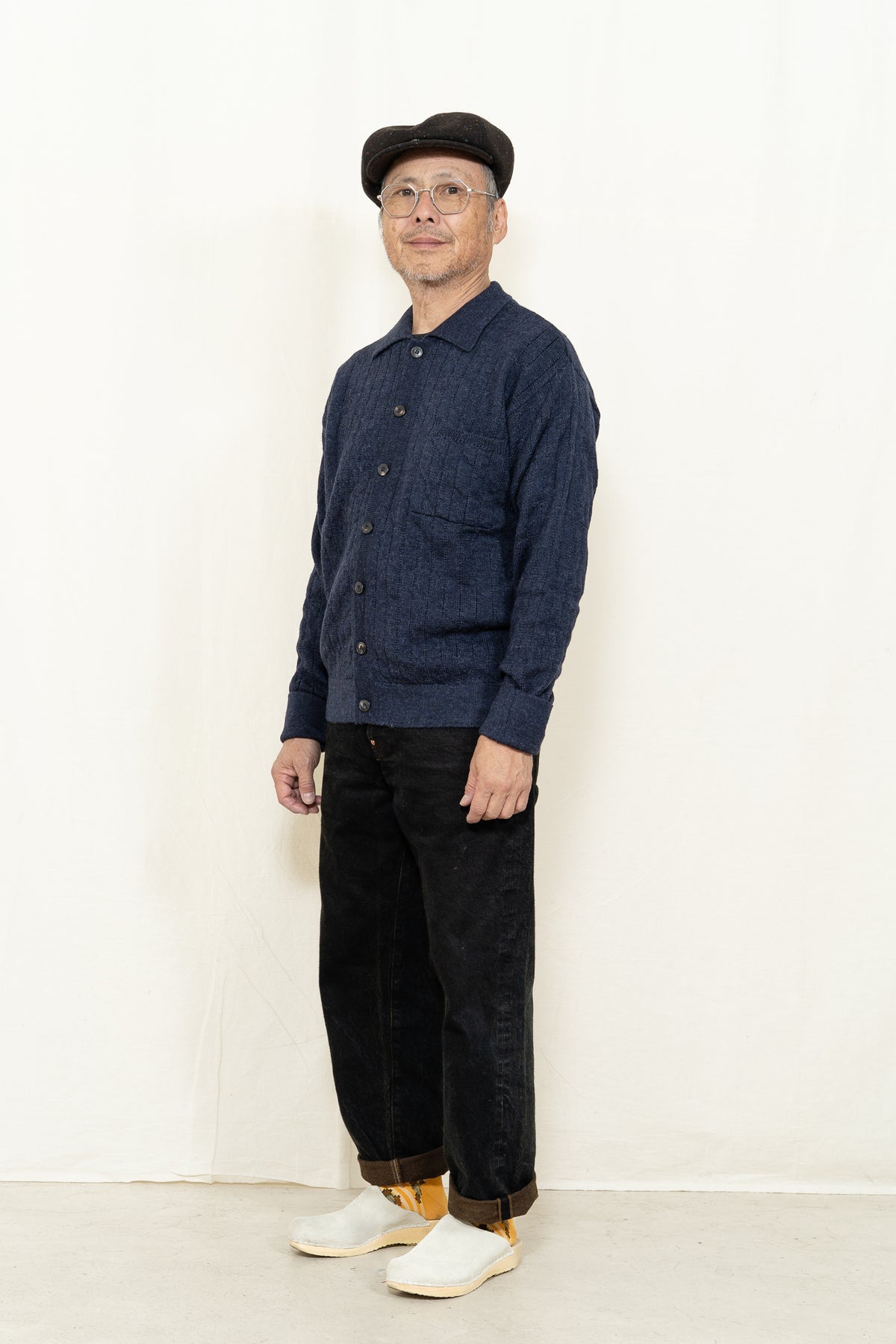 Casa Isaac ART. CC19 Knitted Shirt in Blue