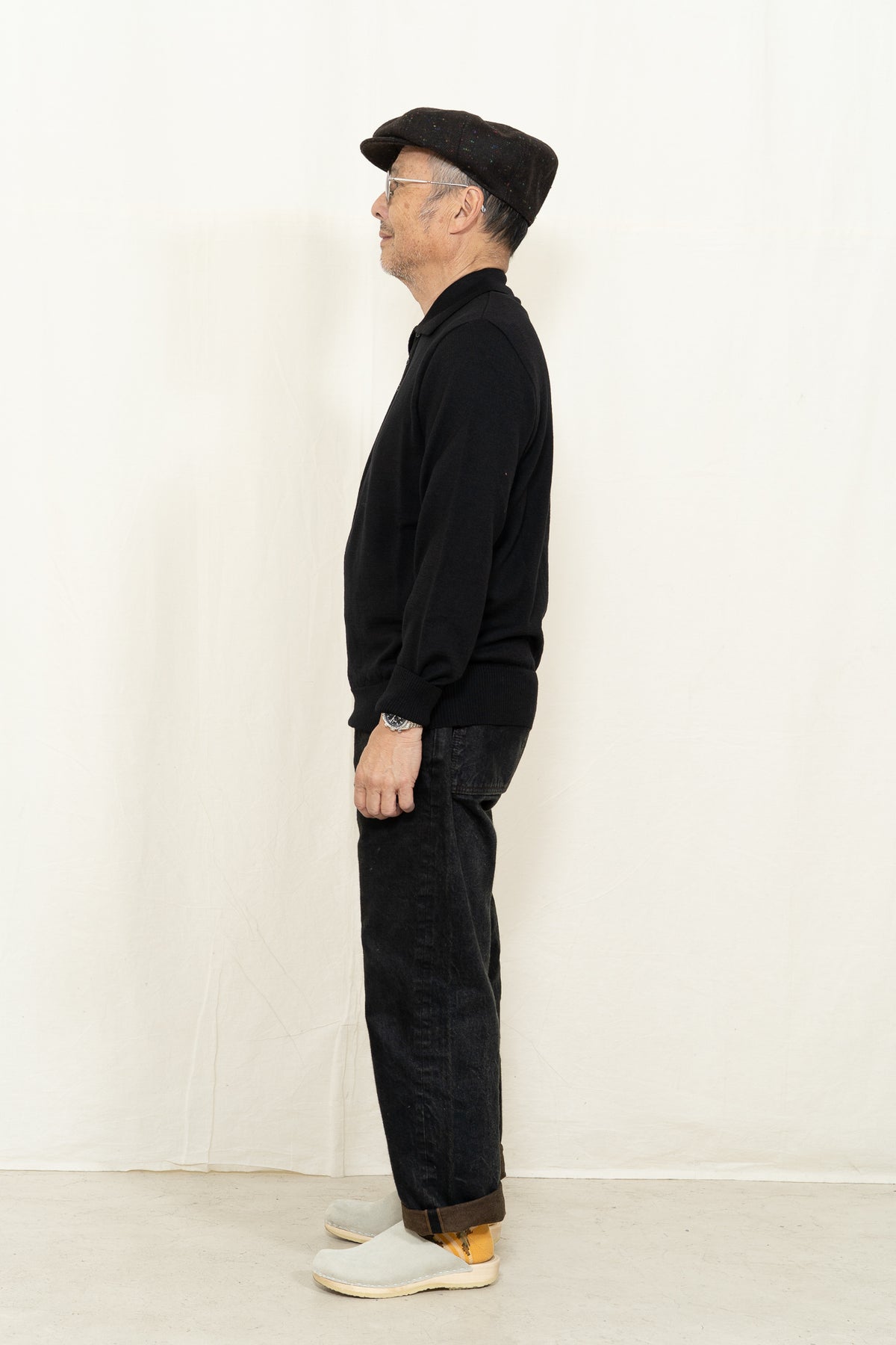 GRP TEC 1 Sailor Polo in Black