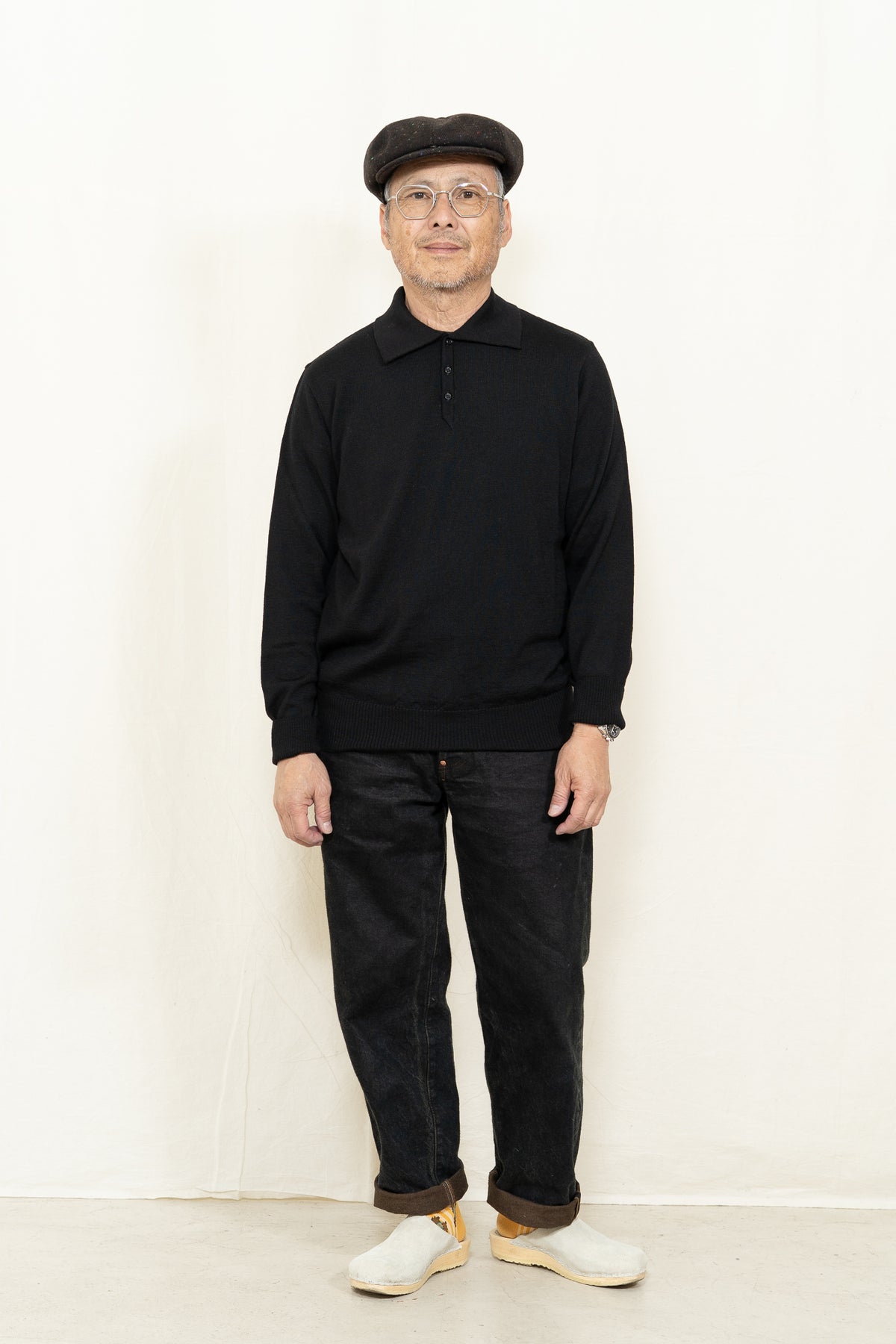 GRP TEC 1 Sailor Polo in Black
