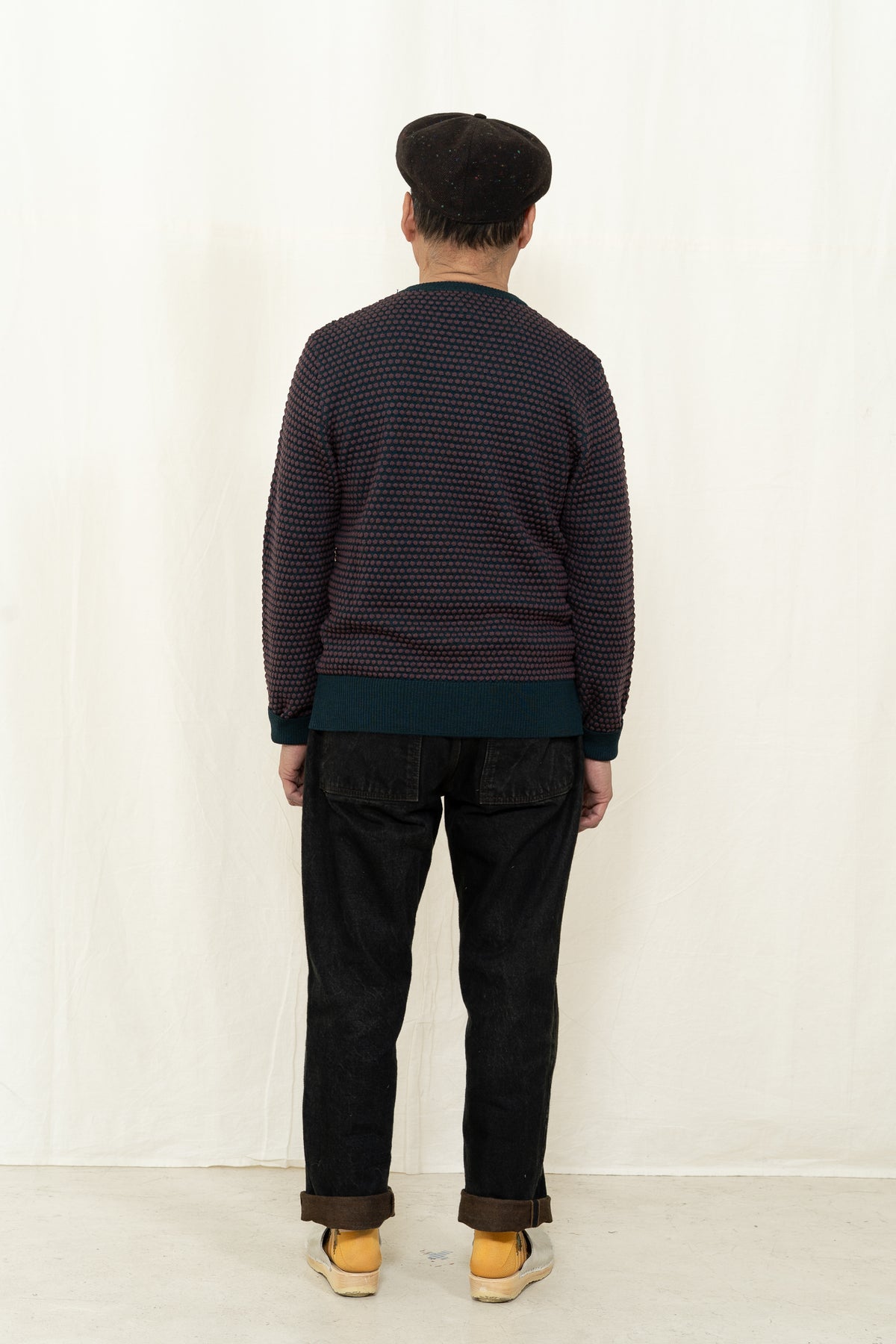 GRP TEC2BIC L/S Crewneck in Green Eggplant