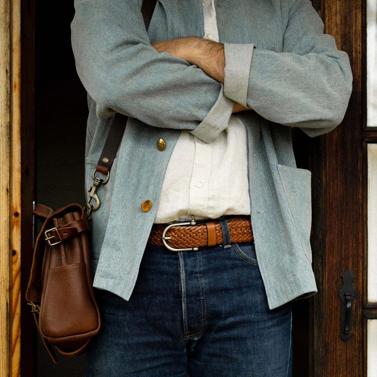 Bleu de Chauffe Manille Braided Belt