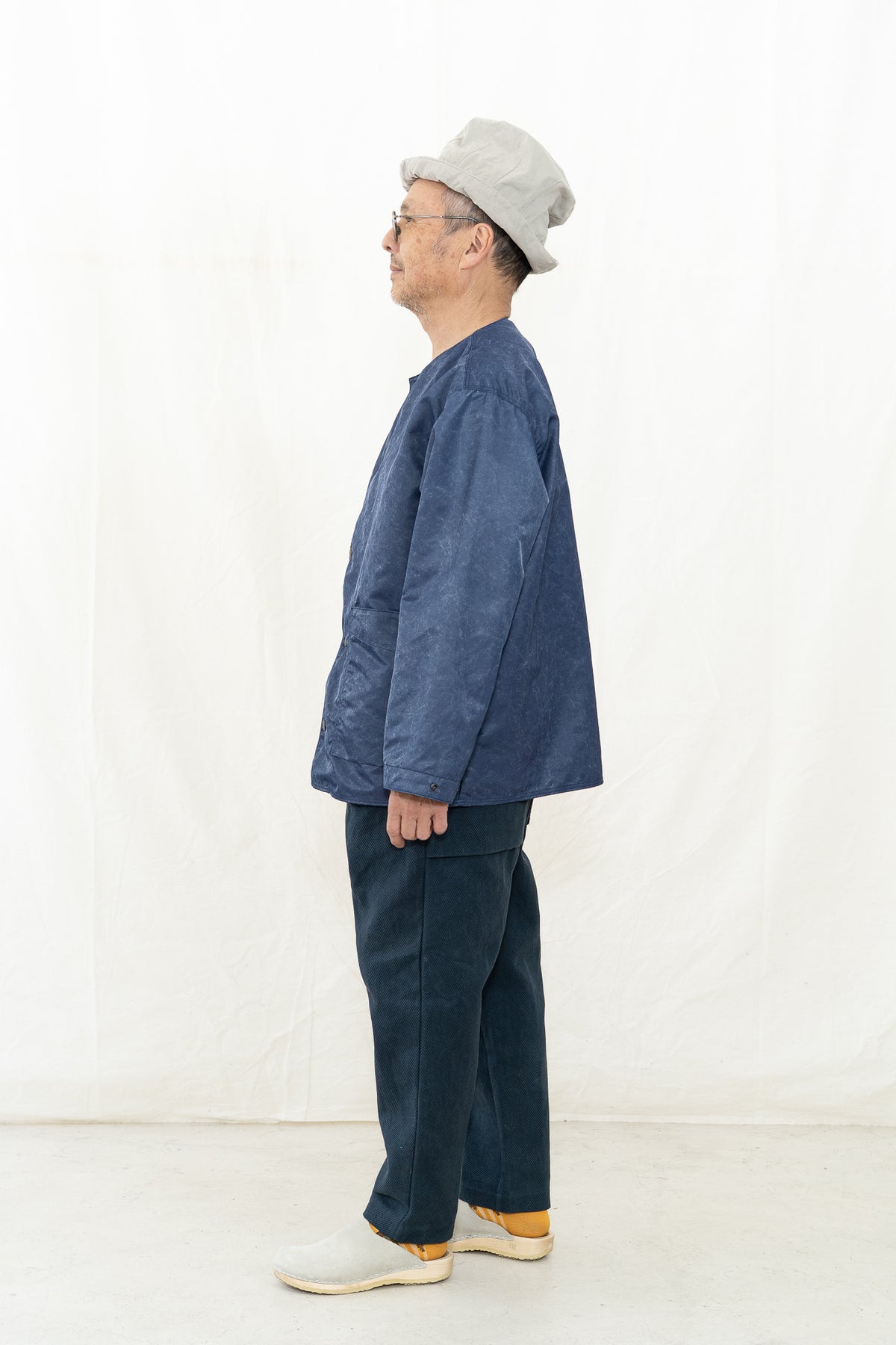 Jackman Pigment Collarless Jacket