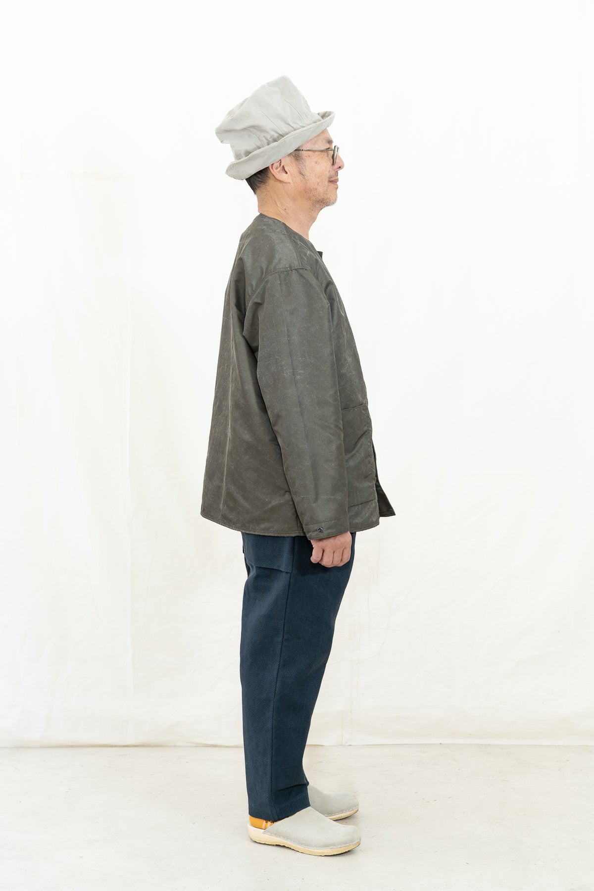 Jackman Pigment Collarless Jacket