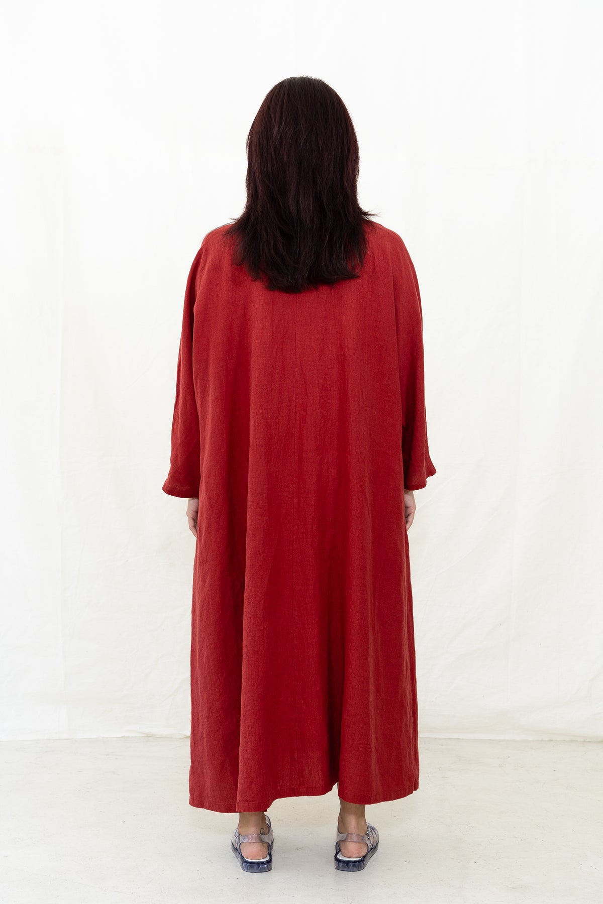 SARAHWEAR Plain Linen Dress